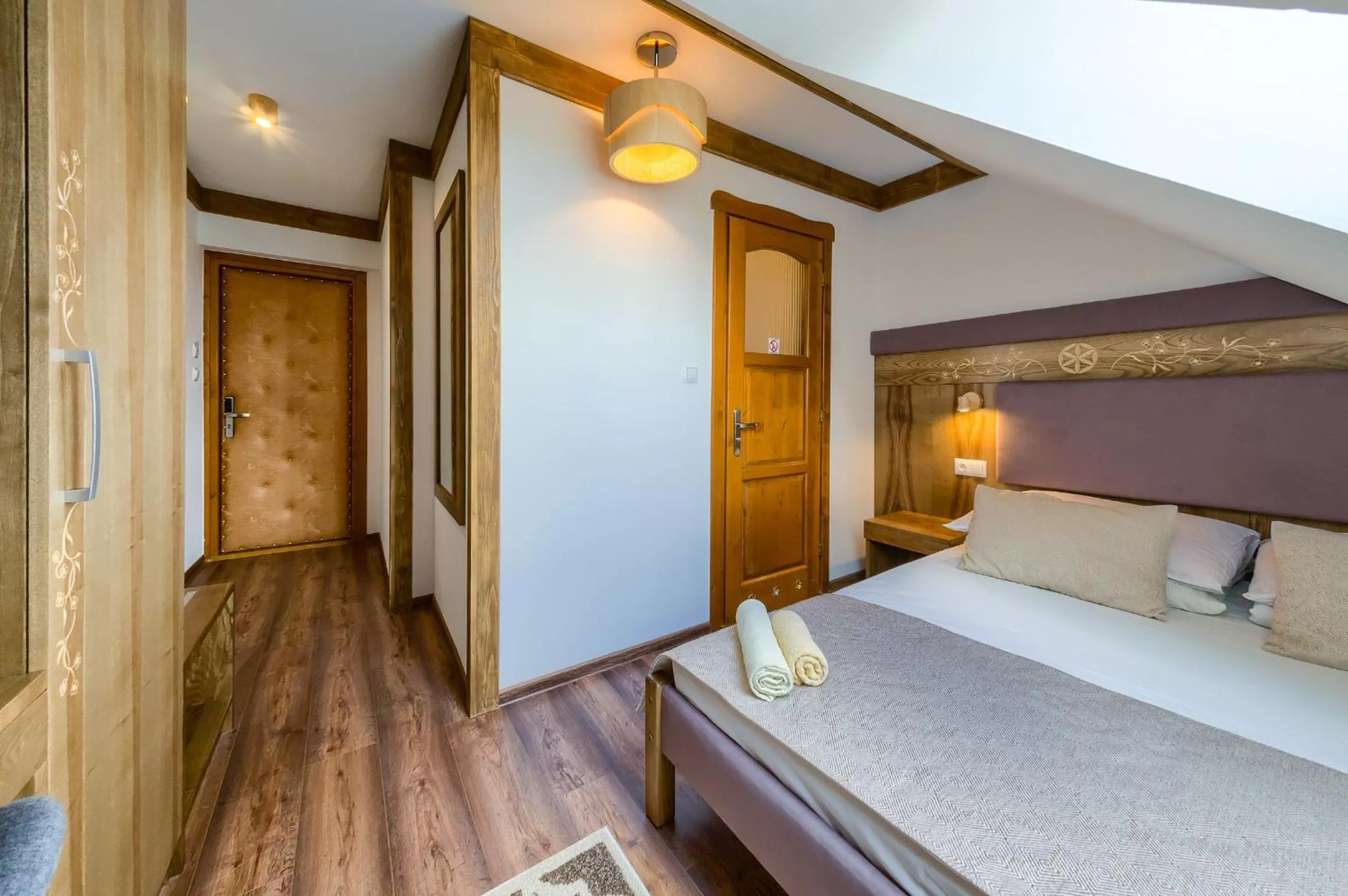 Photo of the whole room, Bed in Dom Wypoczynkowy Stokrotka