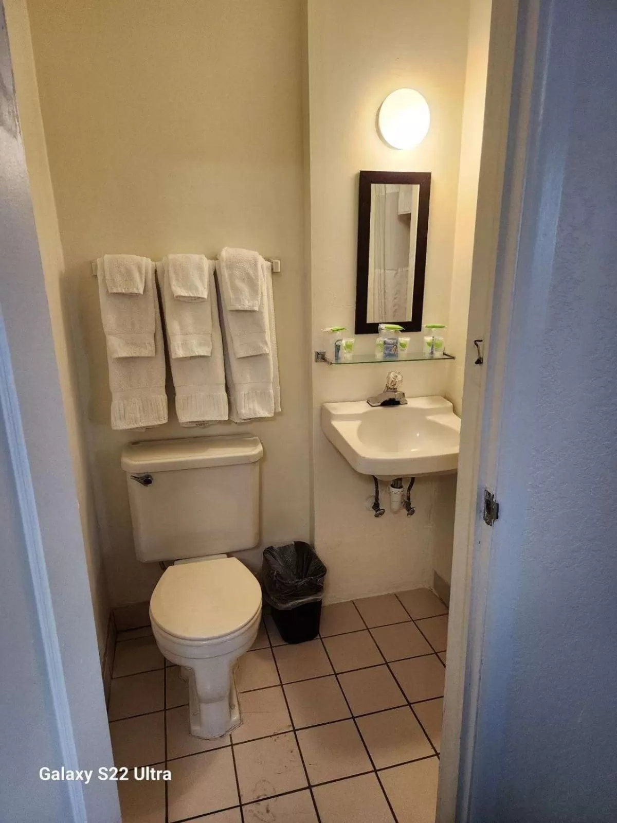 Shower in Rose's Motel