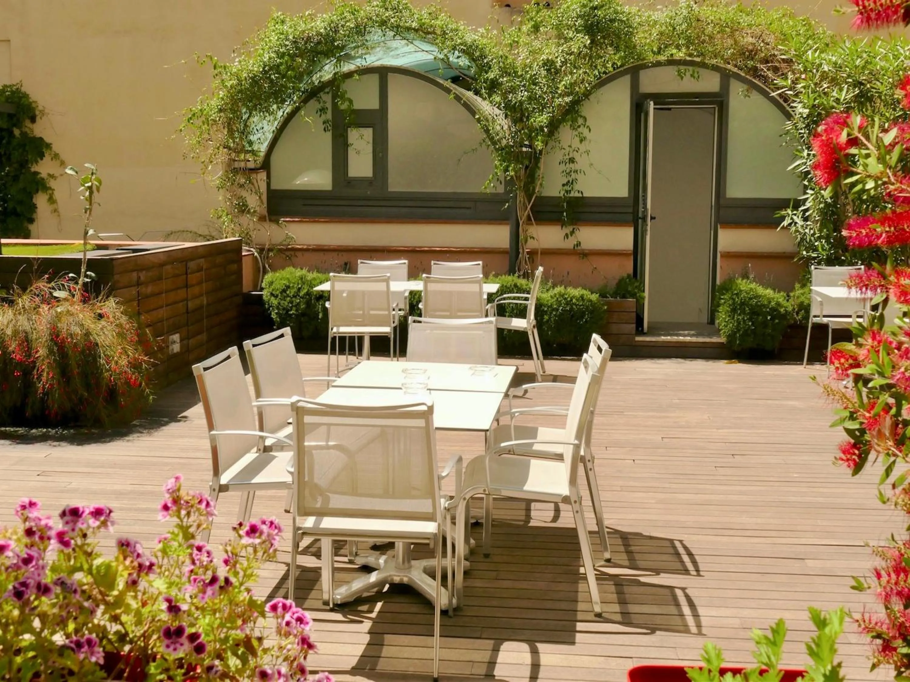 Balcony/Terrace in Hotel Turin Barcelona