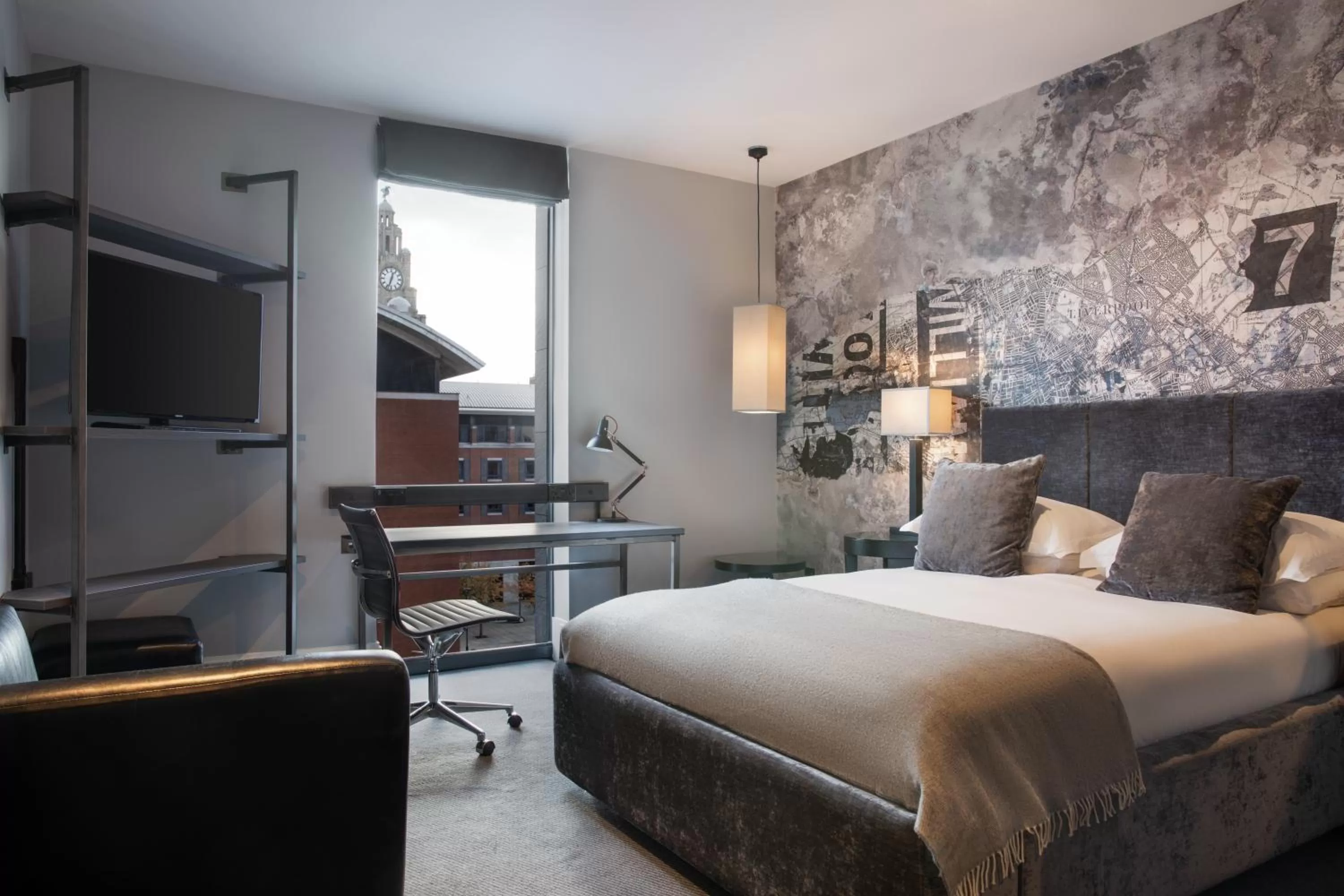 Bed in Malmaison Liverpool