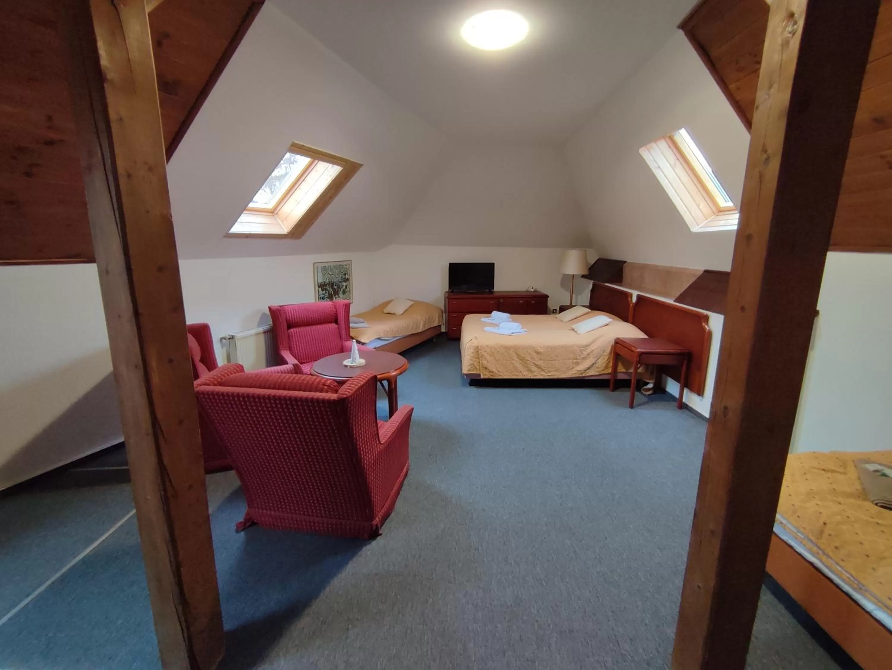 Photo of the whole room, Bed in Hotel Bohemia Excellent