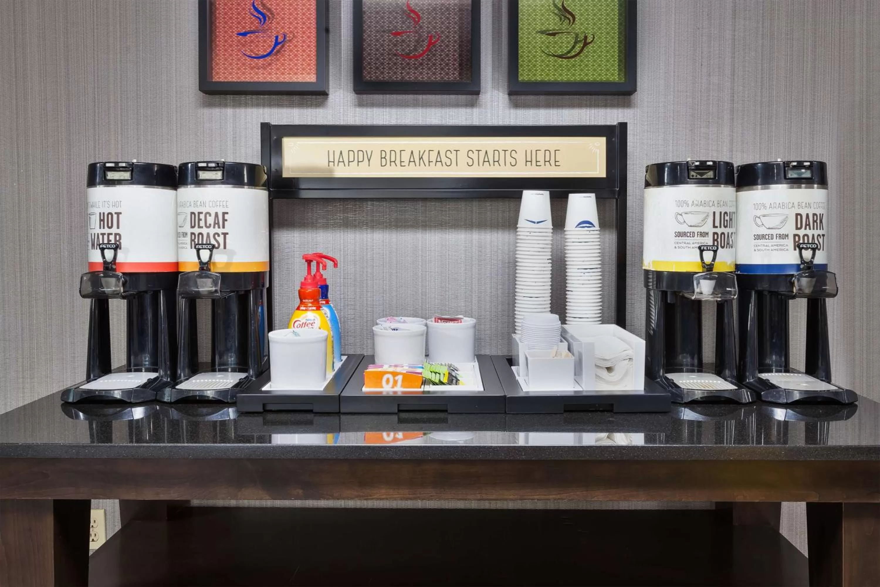 Lobby or reception in Hampton Inn Columbus/Delaware I-71 North