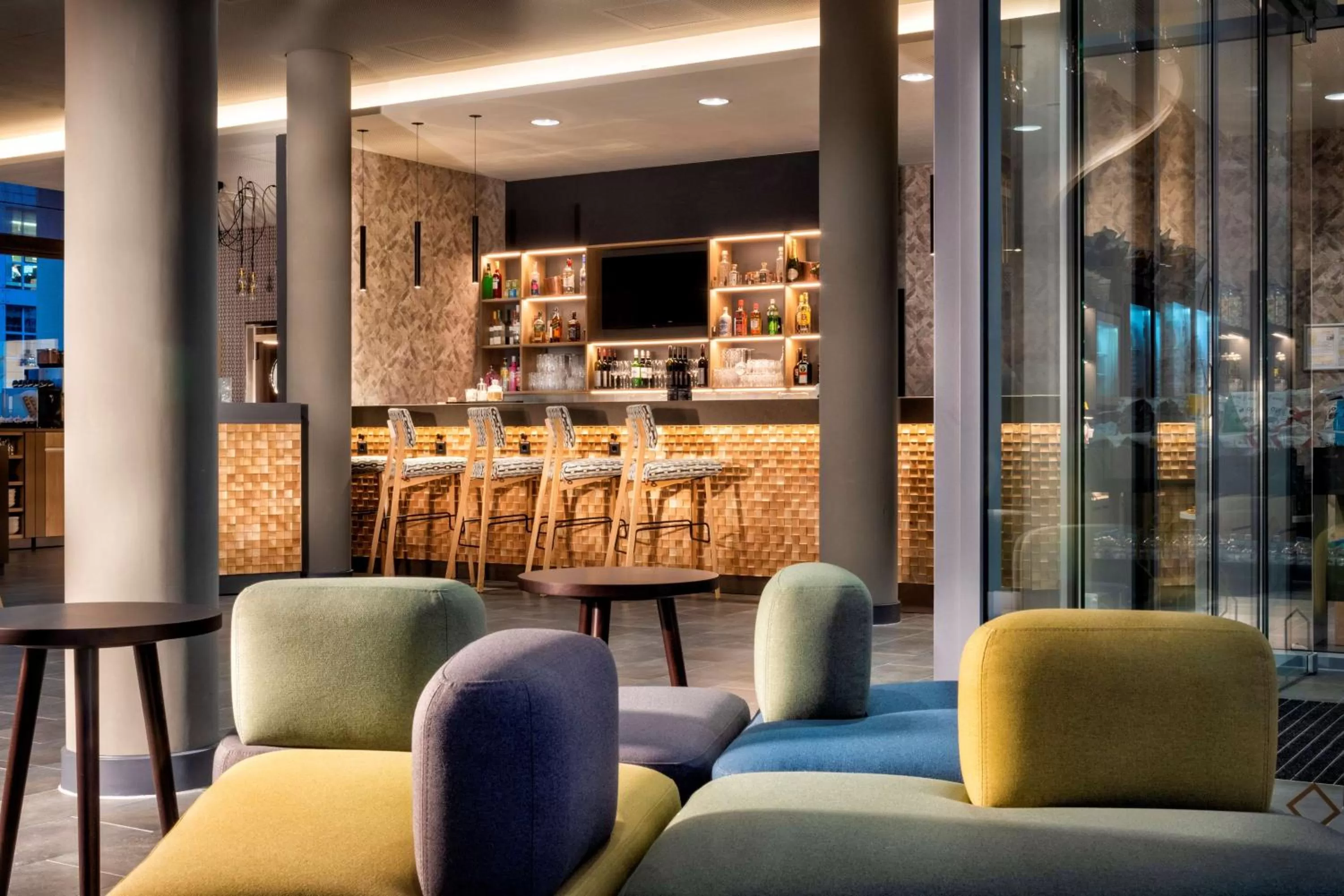 Lobby or reception in Hyatt House Frankfurt Eschborn