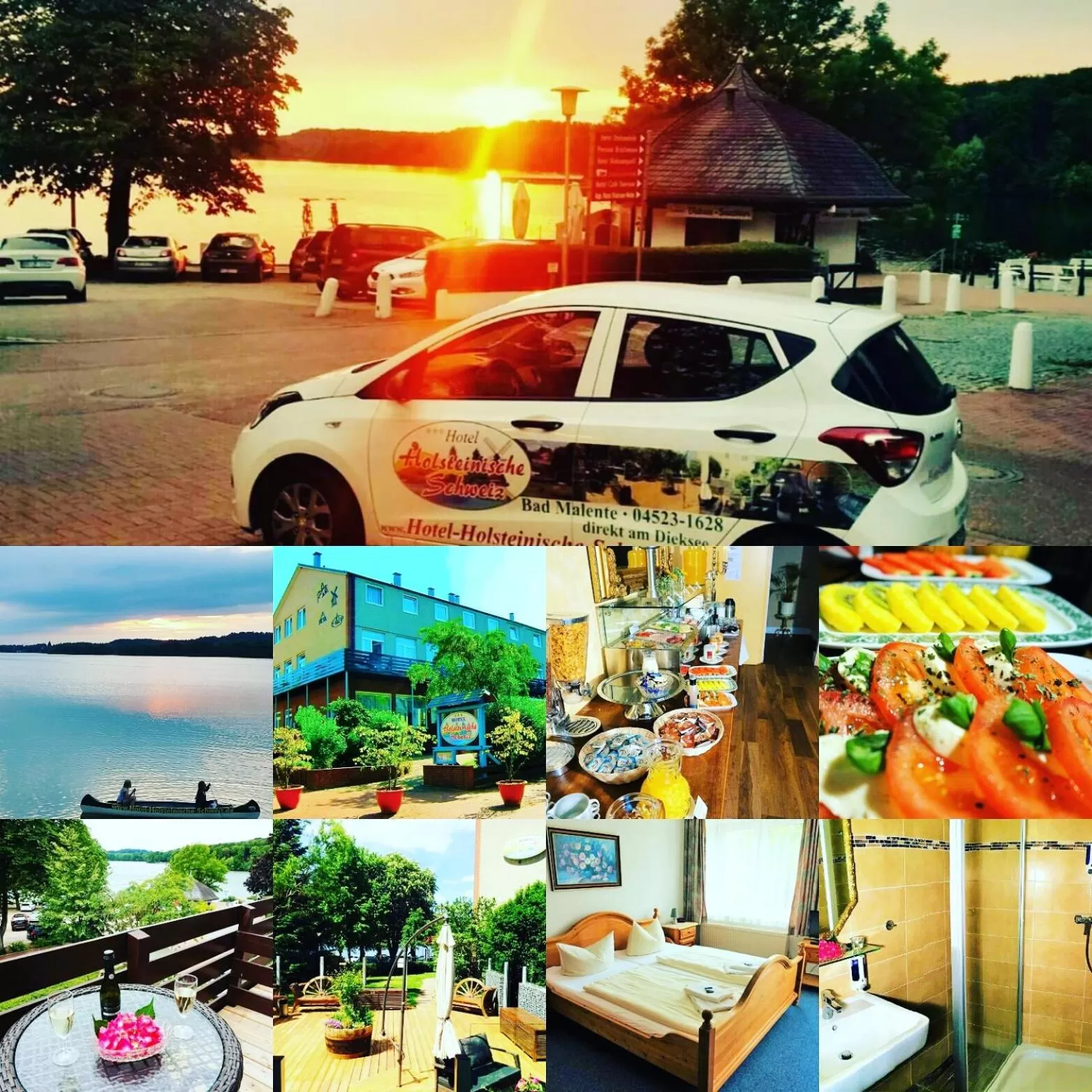 Property building in Hotel Holsteinische Schweiz am Dieksee