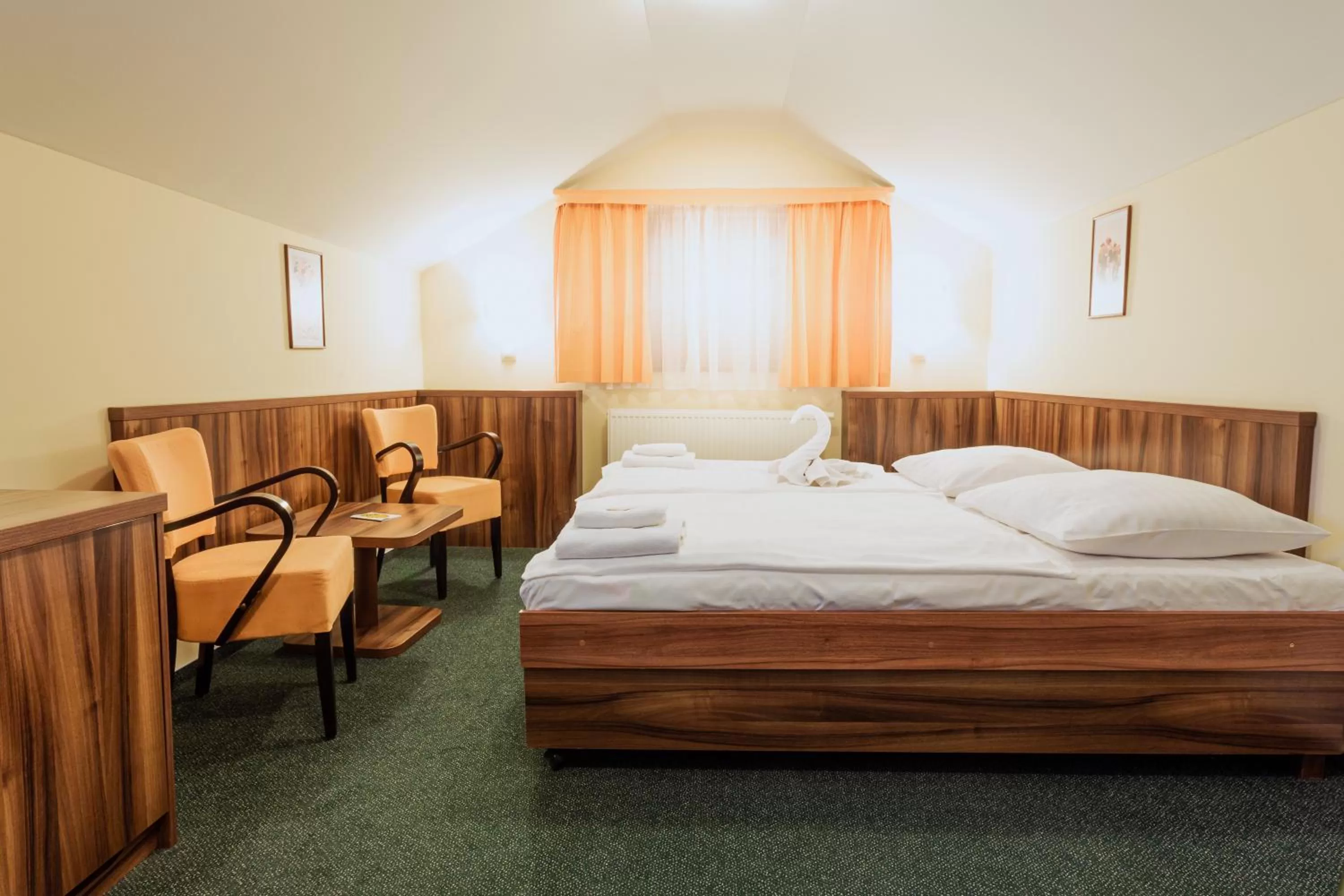 Bed in Hotel Studanka