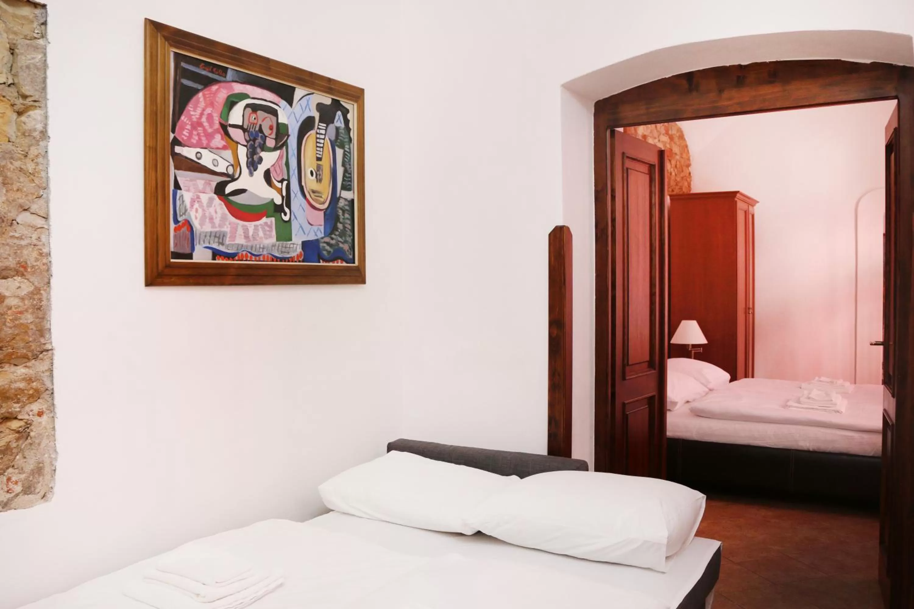 Bedroom, Bed in Residence Seven Angels