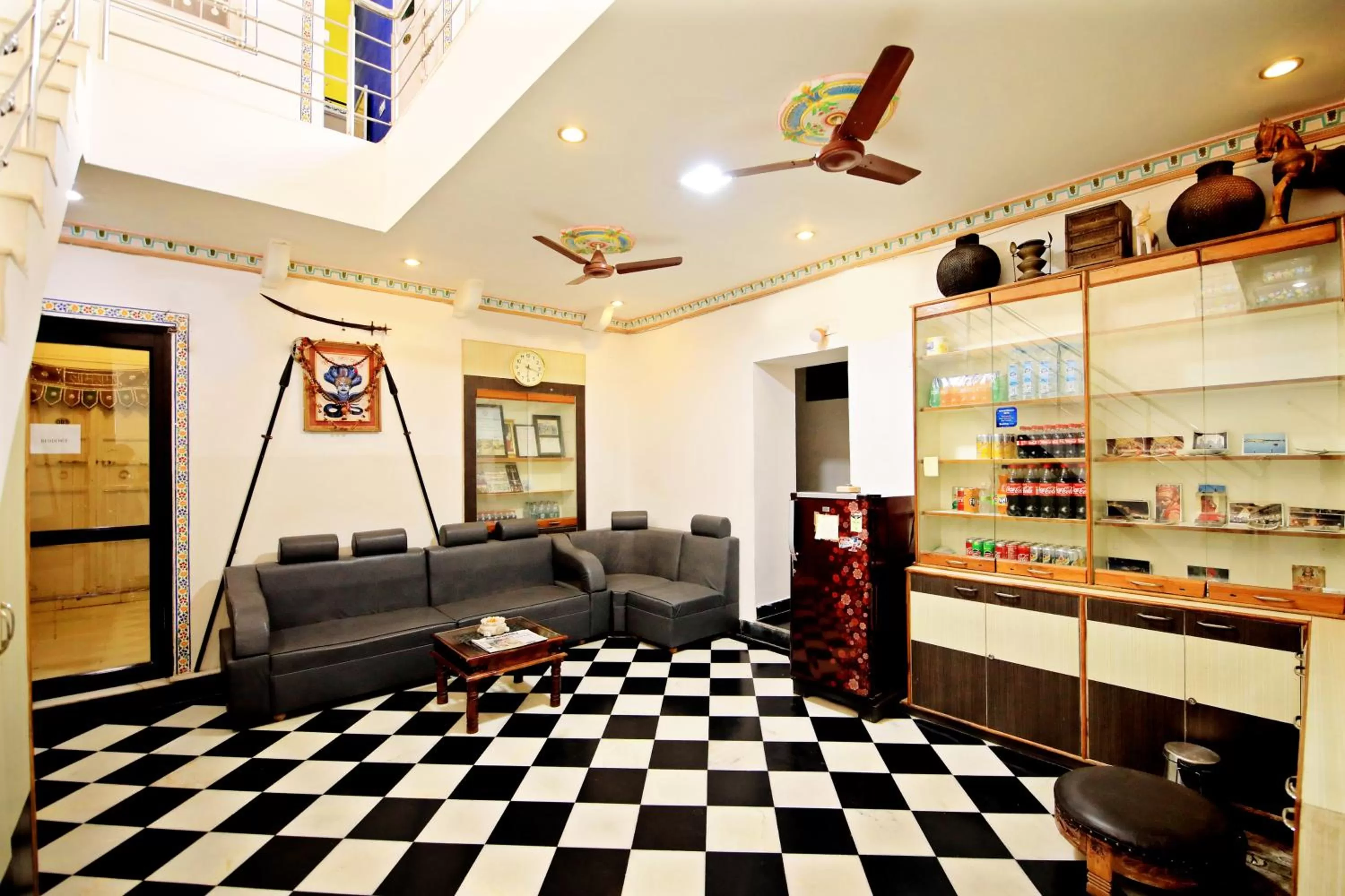 Seating Area in Hotel Panorama Haveli