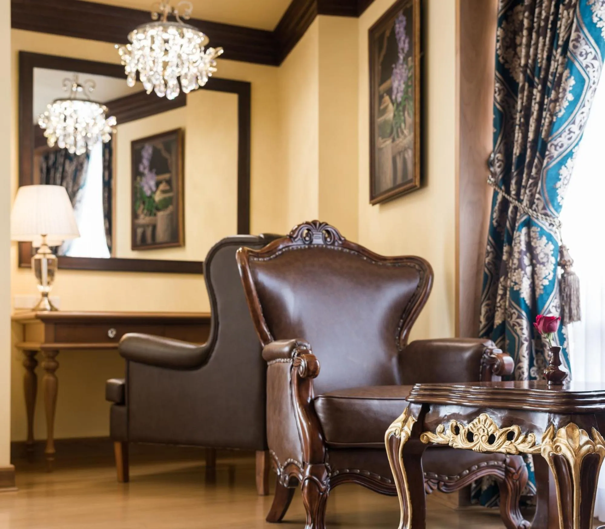 Living room in Peak Nimman Prestige Hotel