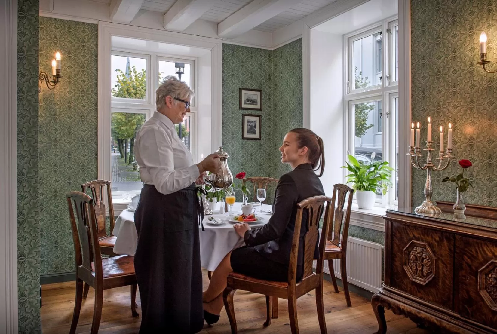 Restaurant/places to eat in Hotel Kong Carl - Unike Hoteller