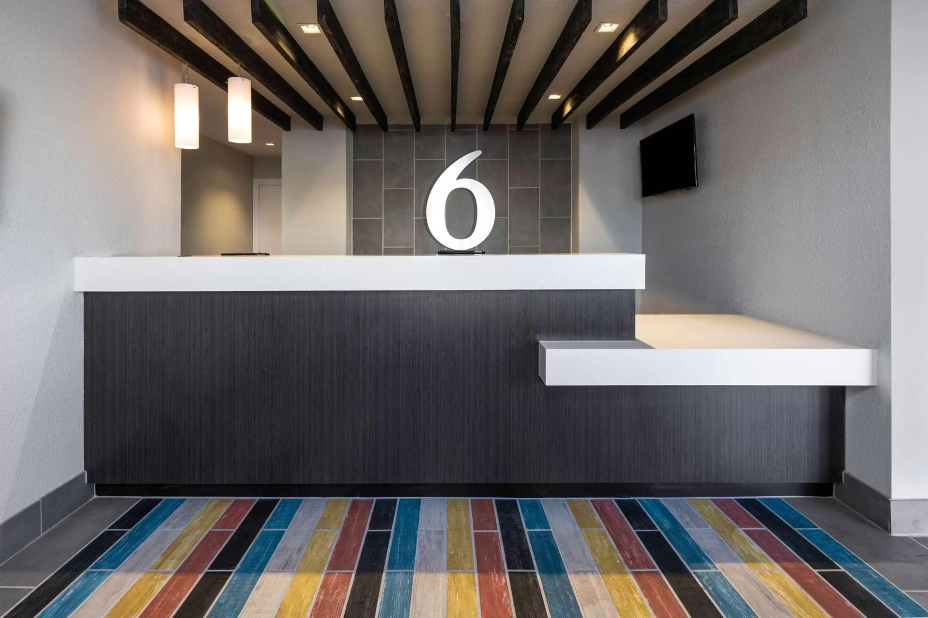 Lobby or reception, Bed in Motel 6-Fontana, CA