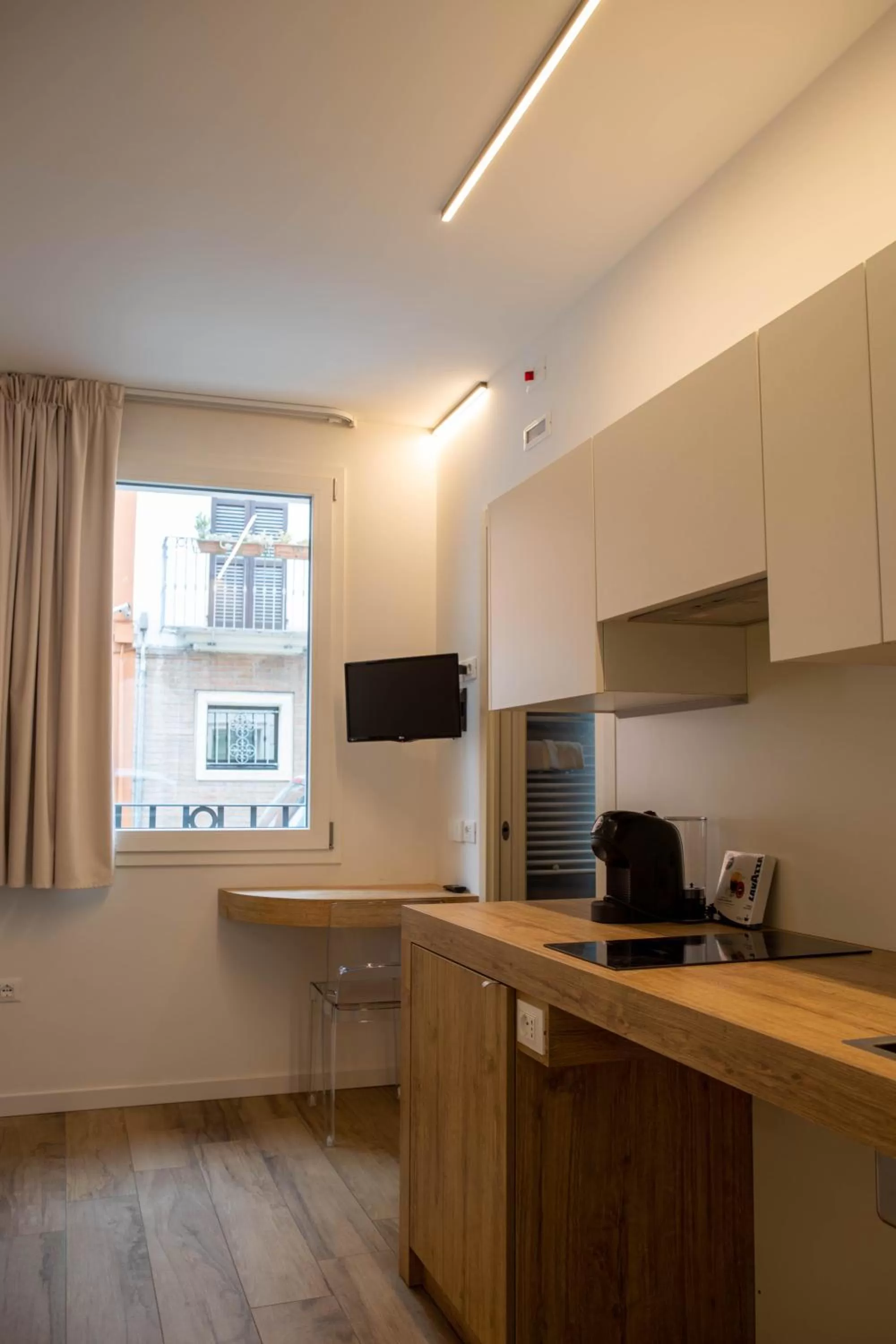 Kitchen or kitchenette in Vespasiani Suites