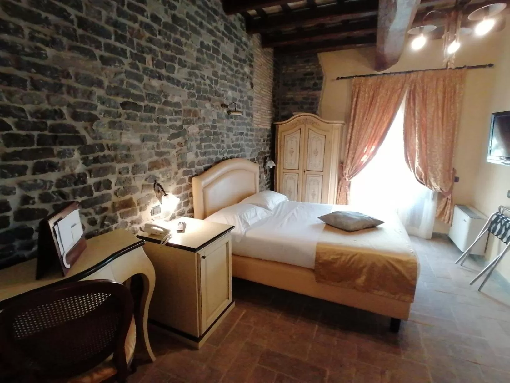 Bedroom, Bed in Relais Castrum Boccea
