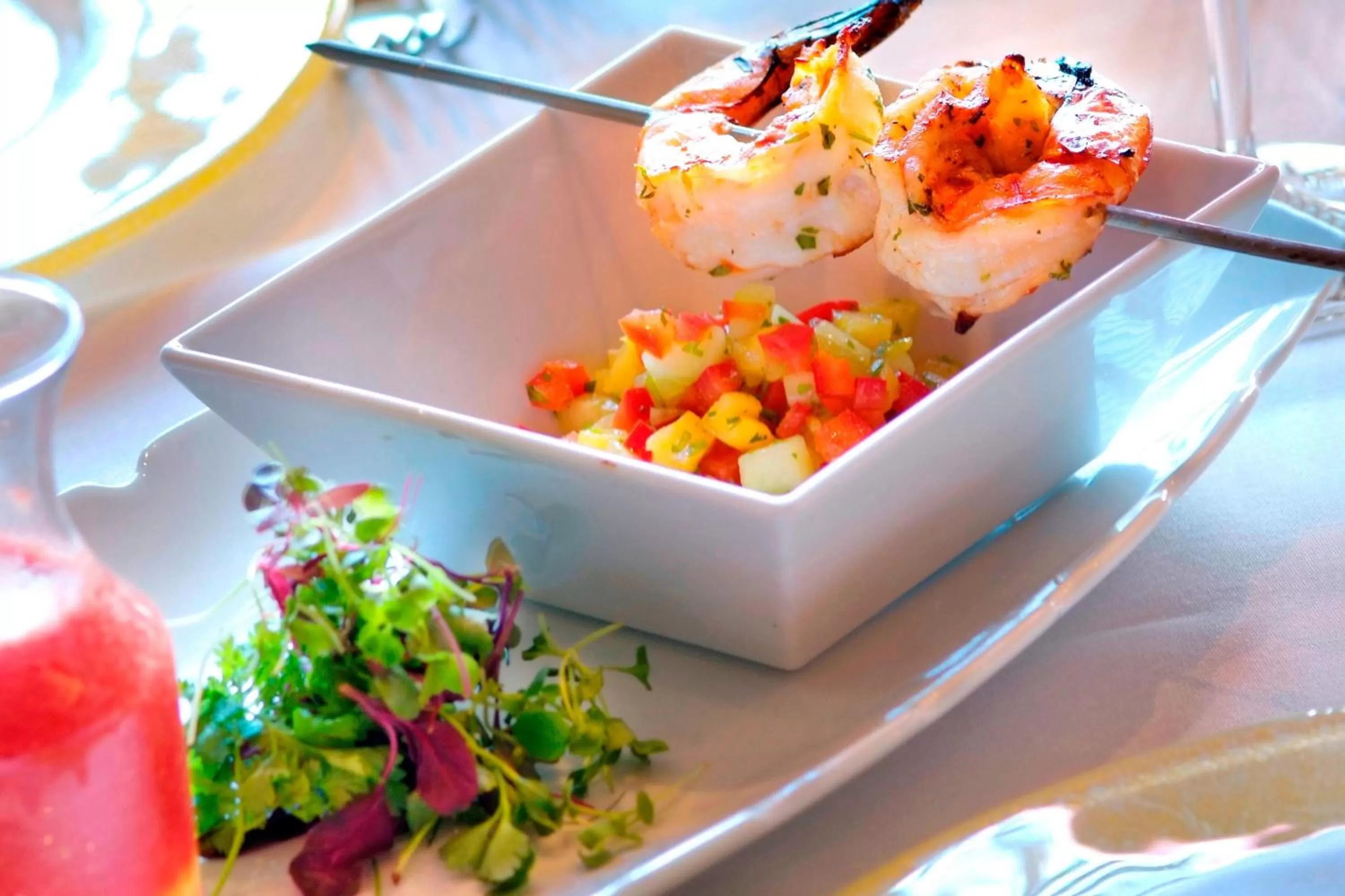 Restaurant/places to eat in Bridgewater Marriott