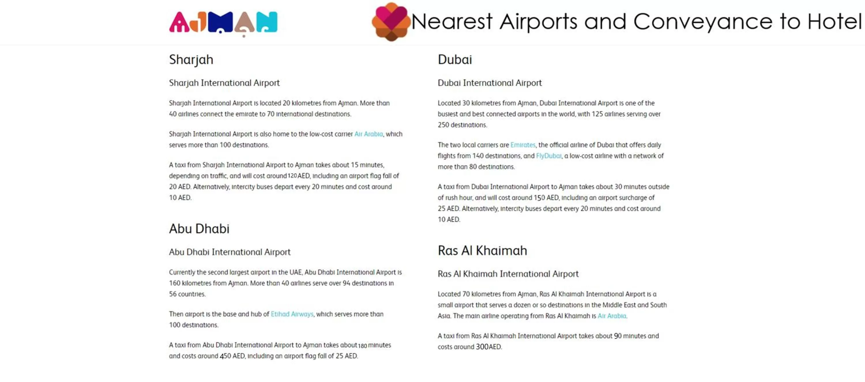 Nearby landmark in Al Smou Hotel Apartments - MAHA HOSPITALITY GROUP