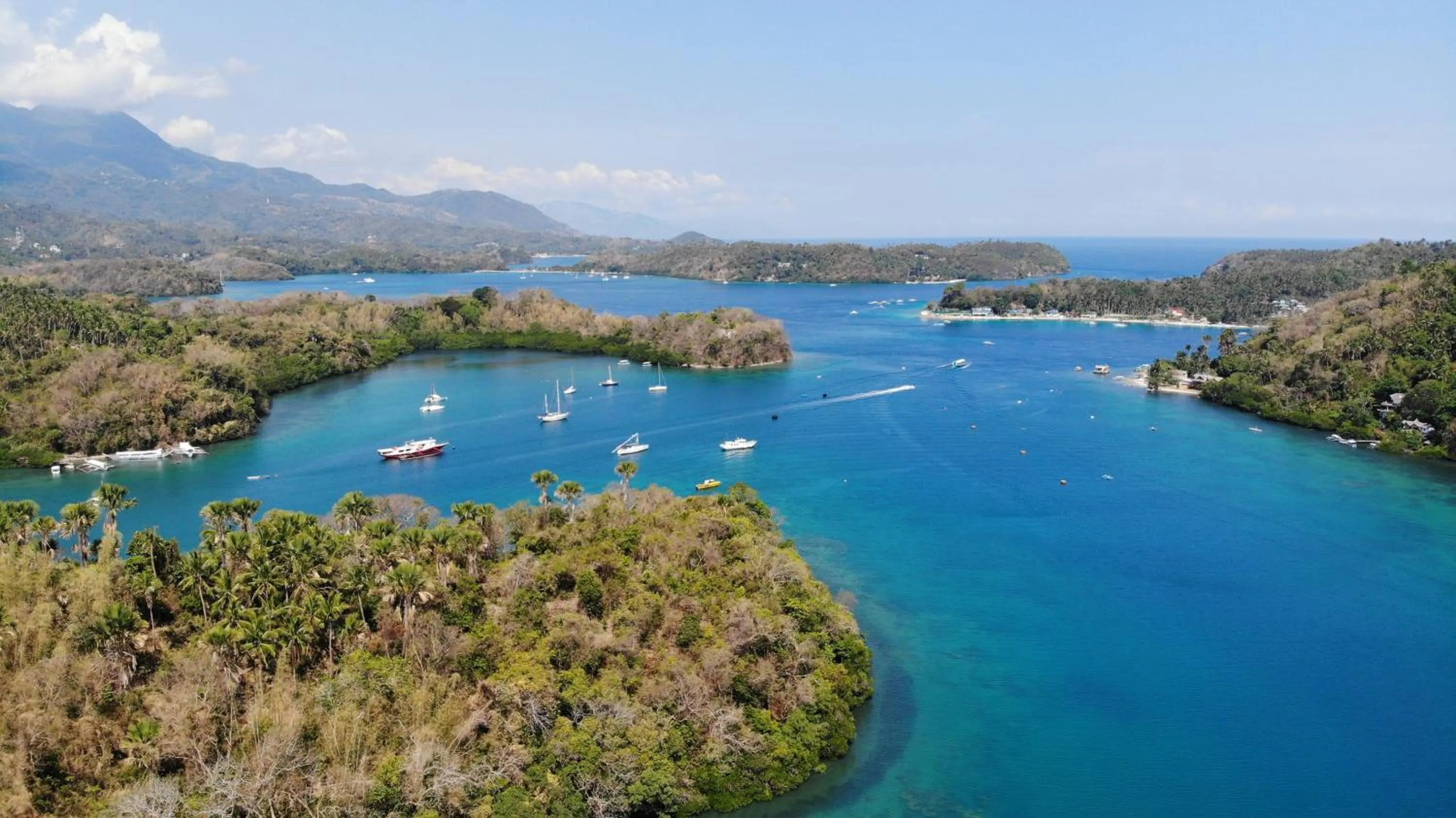 Natural landscape in Edgewater Dive & Spa Resort