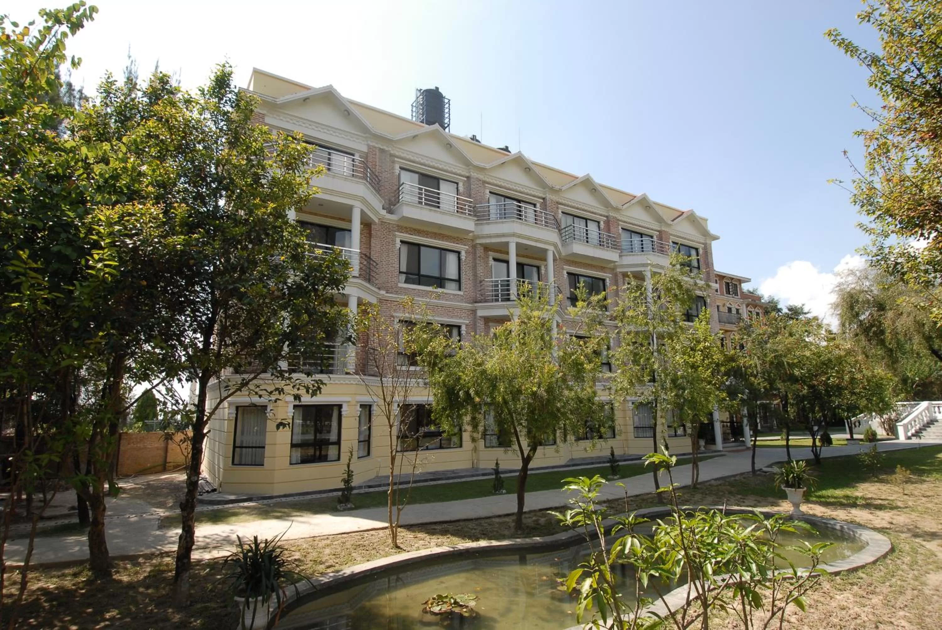 Facade/entrance in Park Village Resort by KGH Group