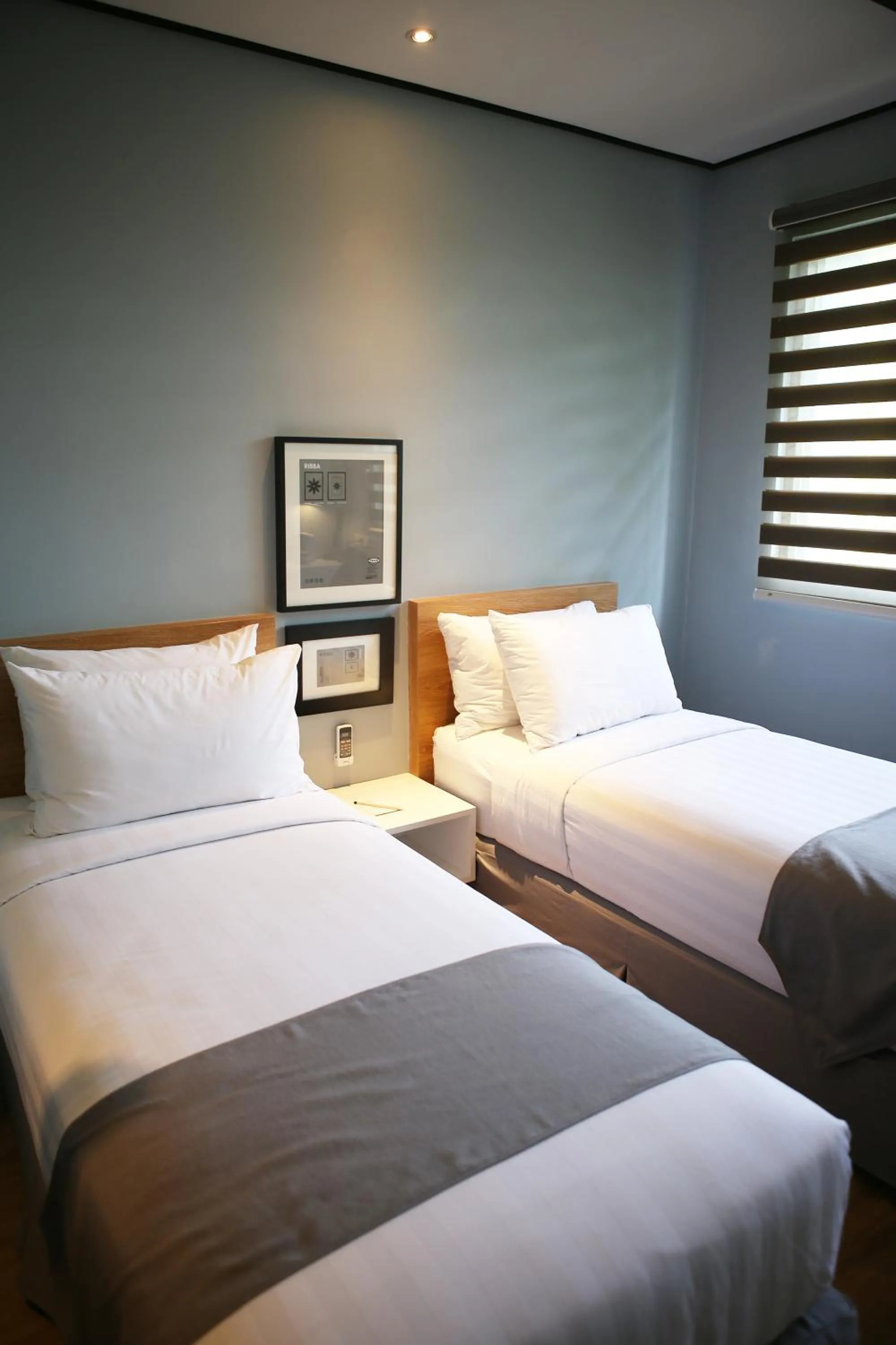 Bed in Allstay Ecotel Yogyakarta