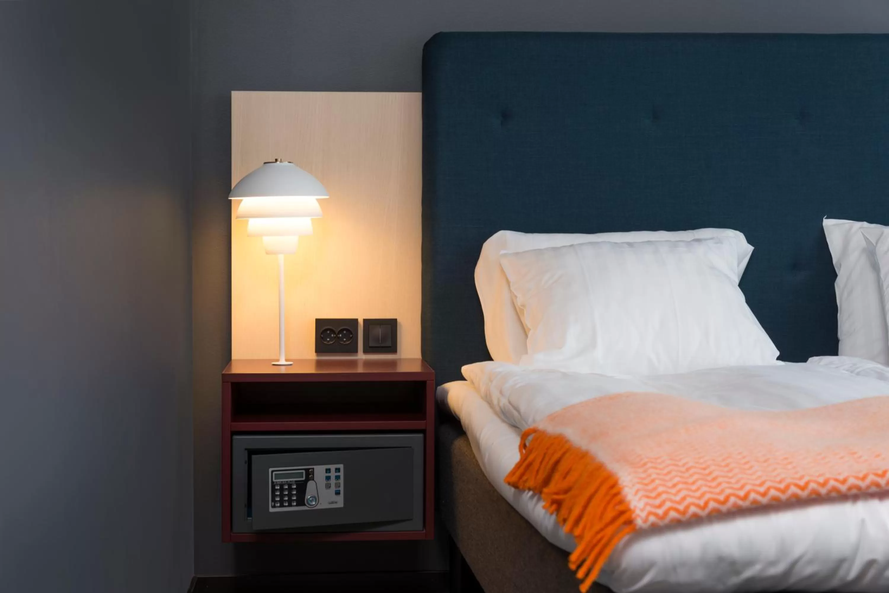 Decorative detail, Bed in Best Western Hotel Norrkoping City