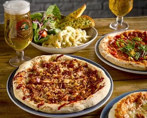 Food and drinks in George & Dragon, Conwy