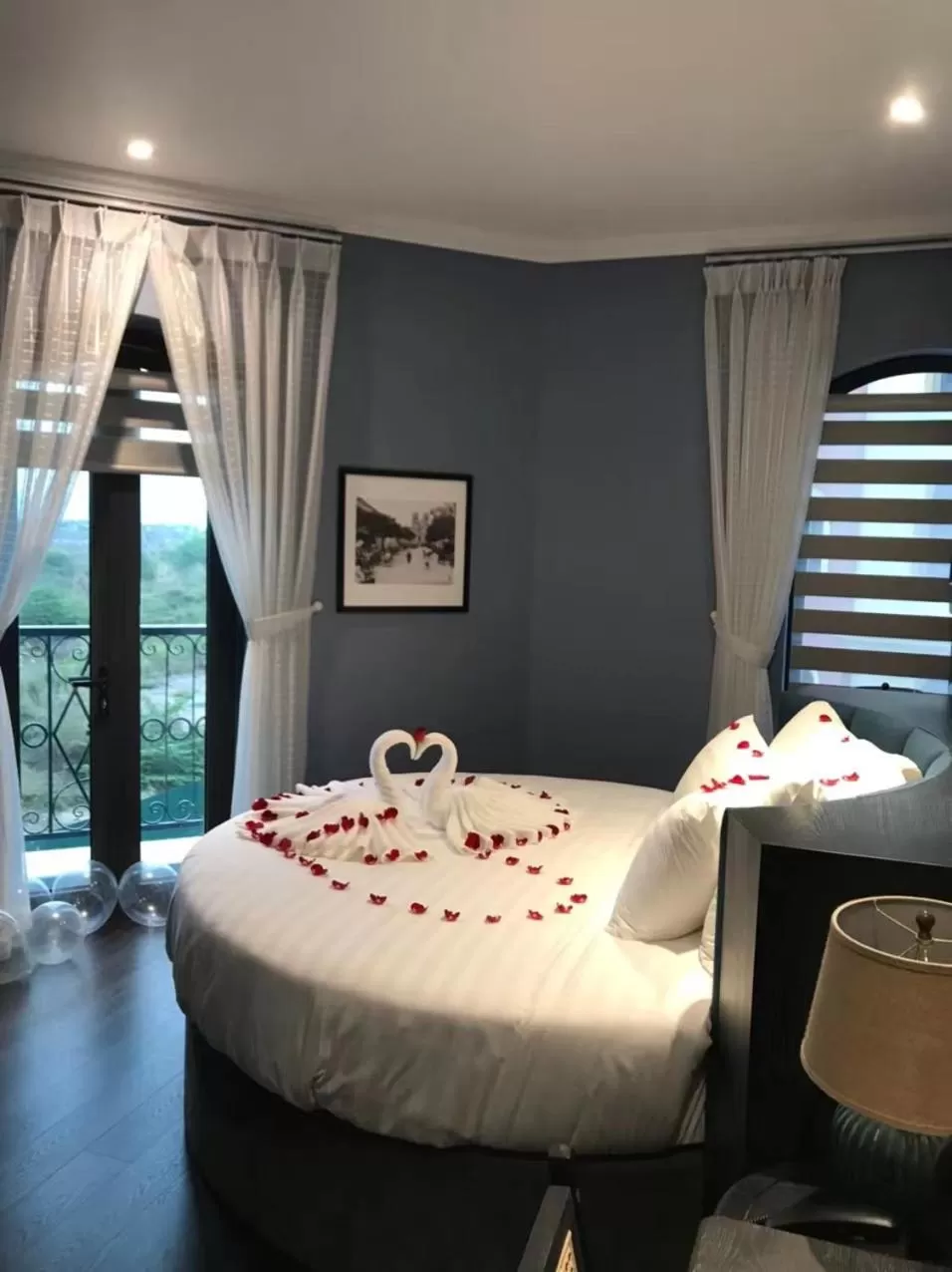 Bed in The Exquisite HaLong Hotel