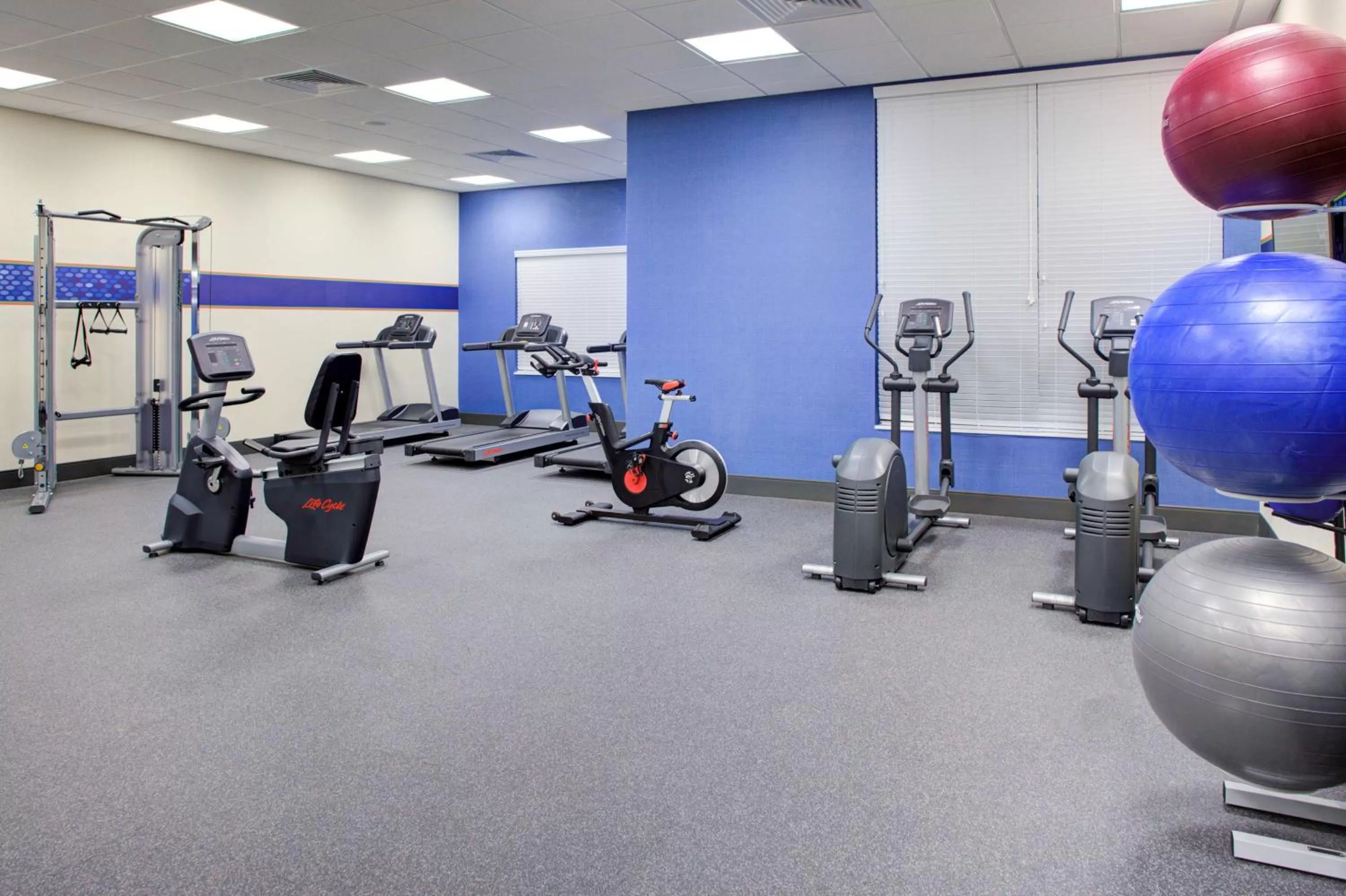 Fitness centre/facilities in Hampton Inn Suites Flagstaff East