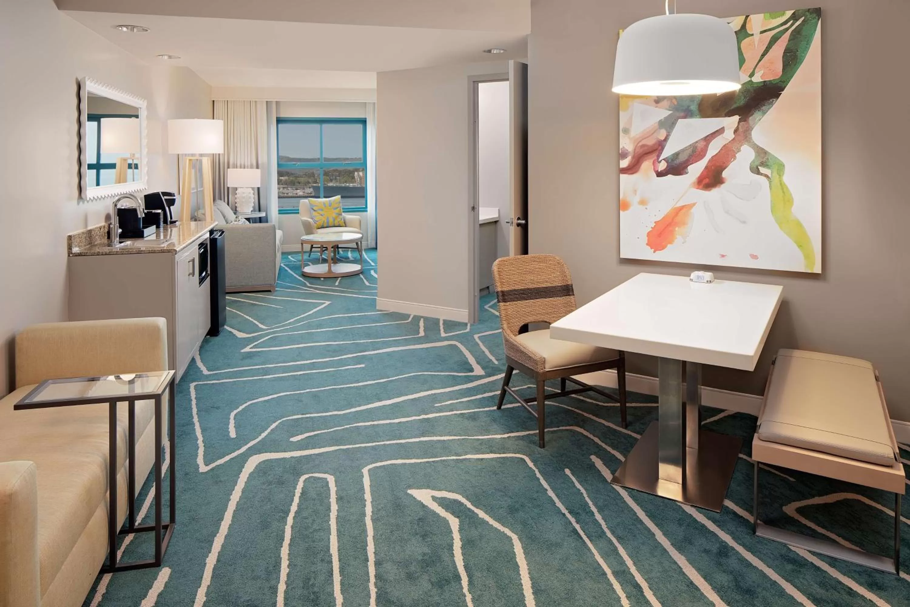 Living room in Embassy Suites by Hilton San Diego Bay Downtown