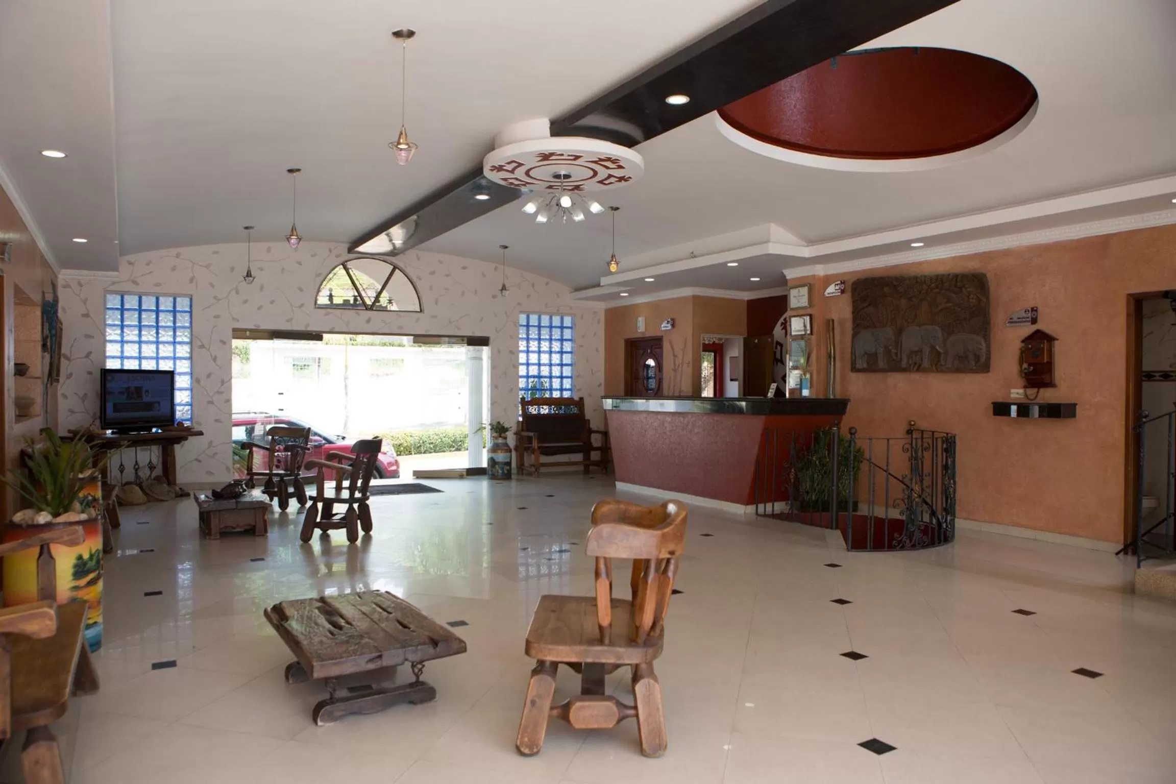 Lobby or reception in Hotel Anamichu Suites