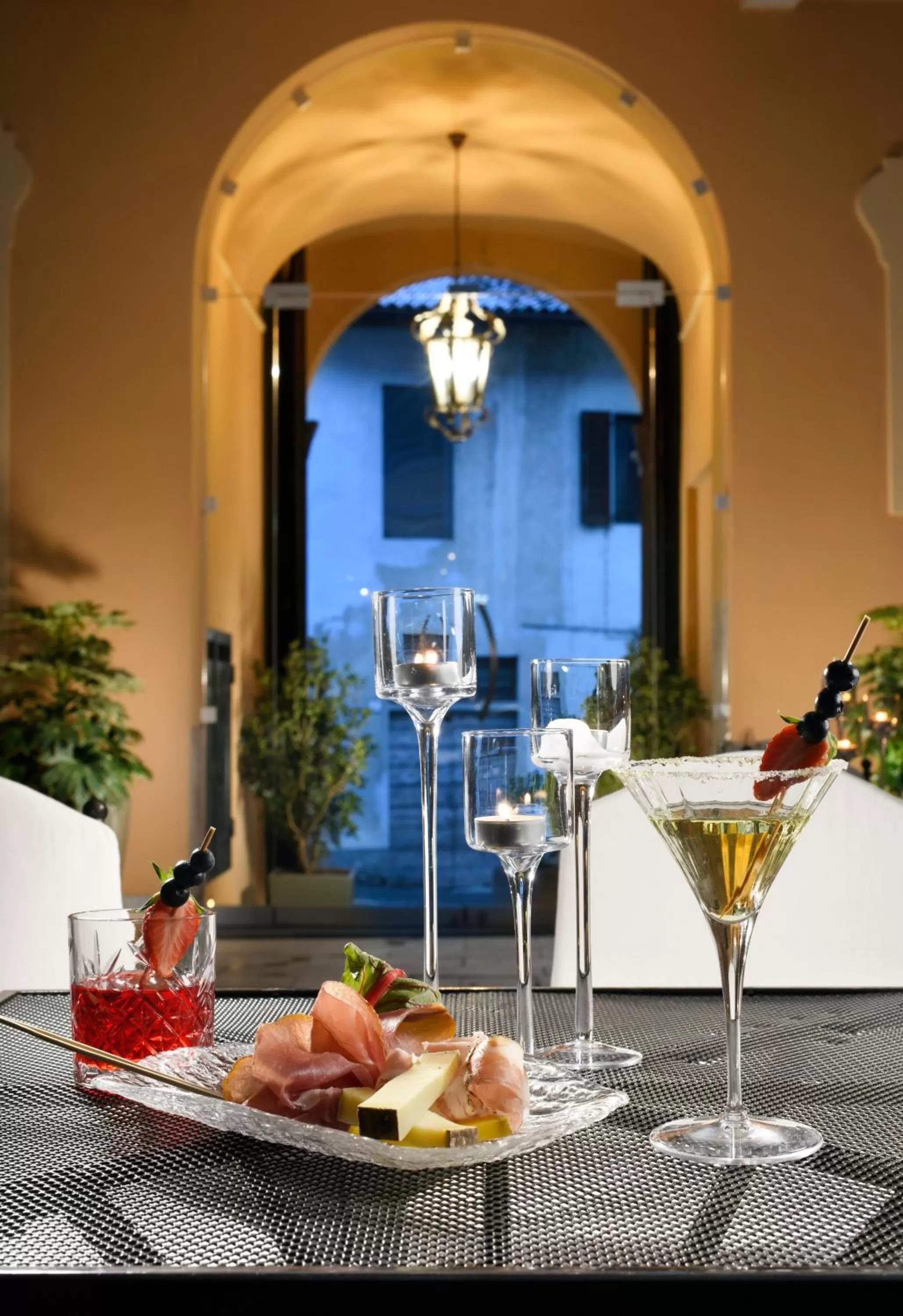 Patio in Villa Appiani Hotel