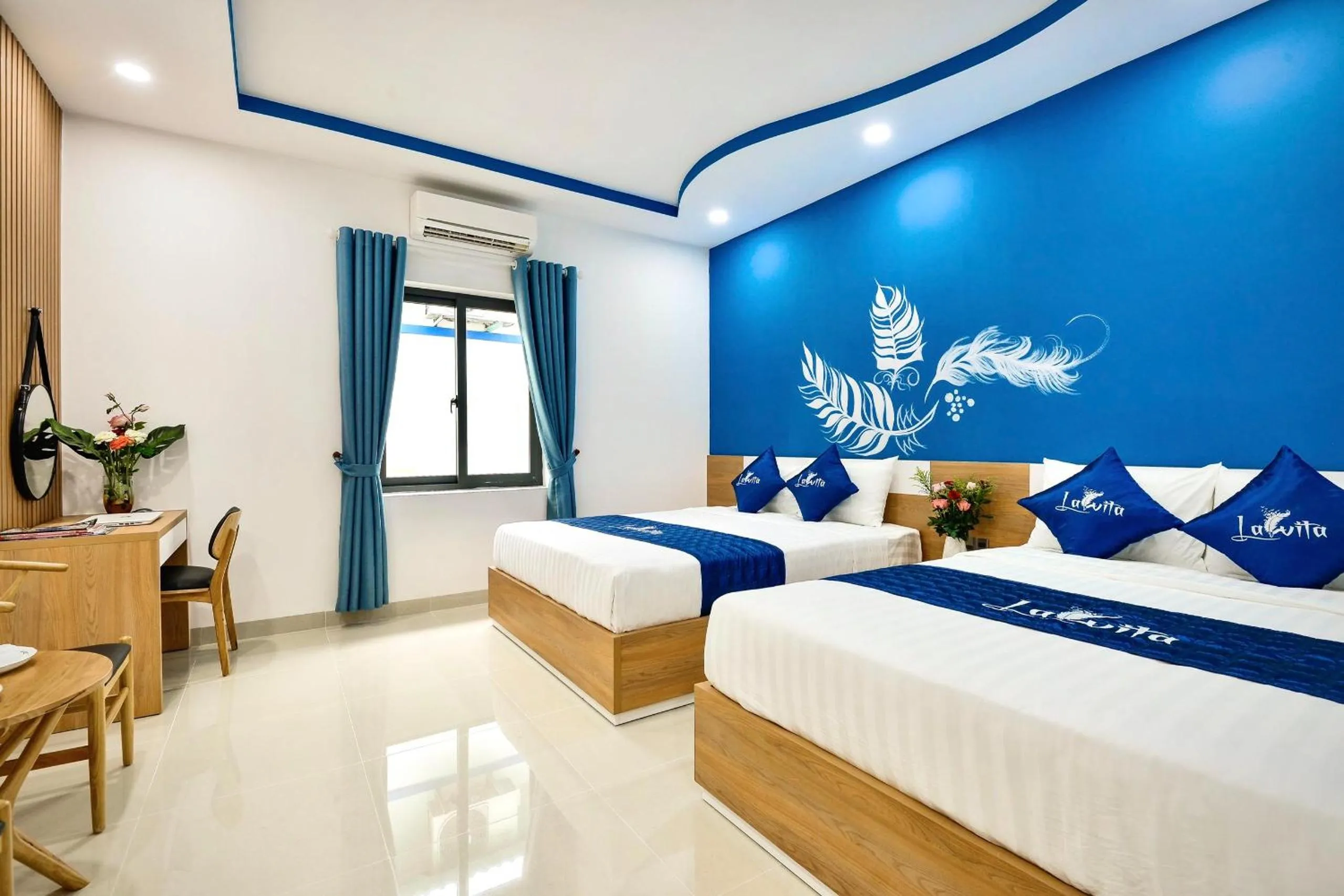 Bed in La Vita Hotel