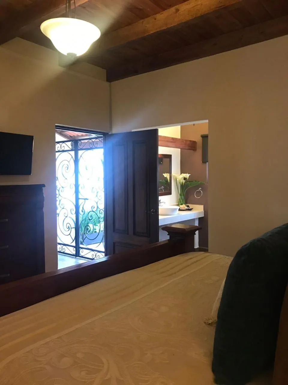 Bed in Hotel Boutique Rancho San Jorge