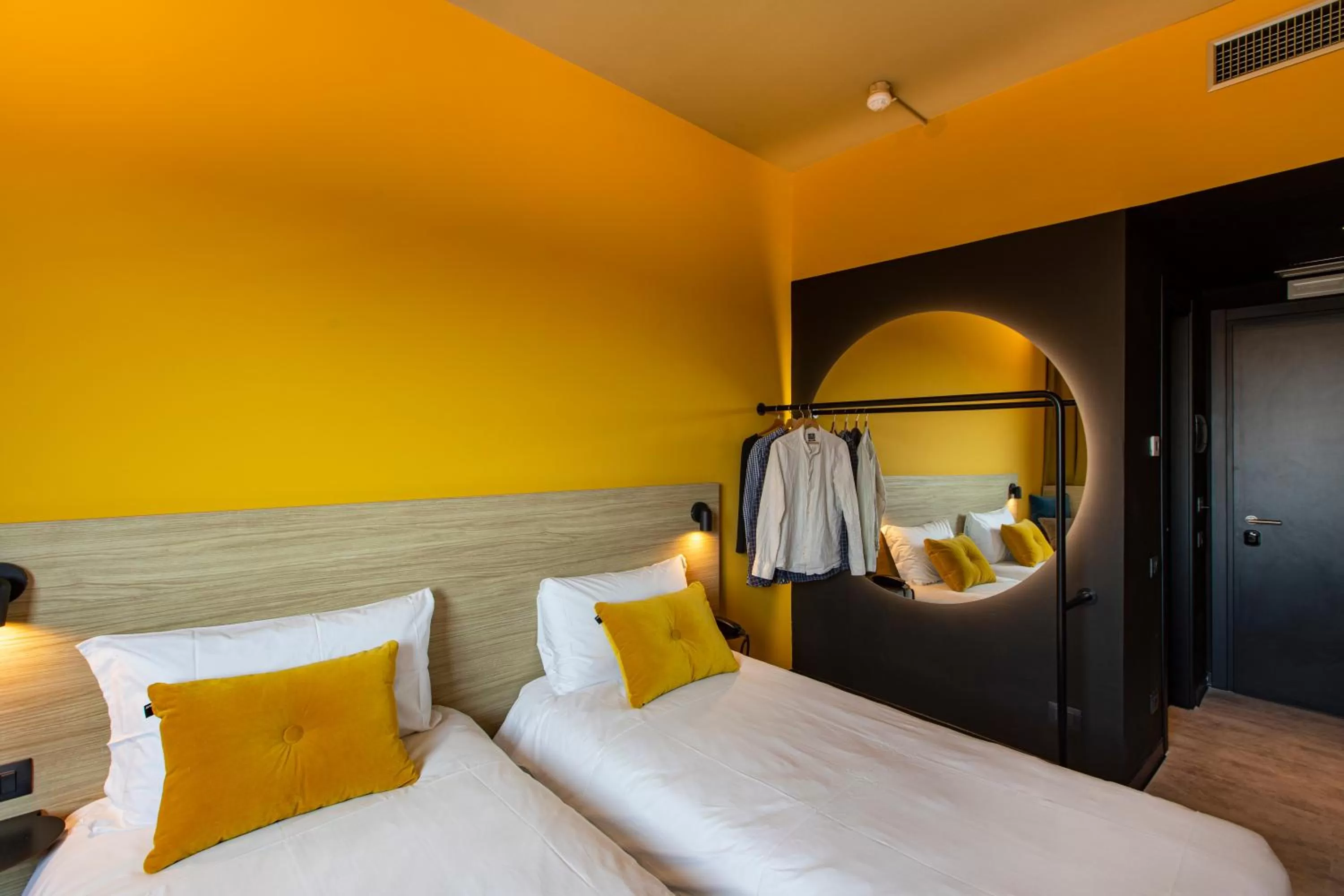 Bedroom, Bed in Ibis Styles Roma Aurelia