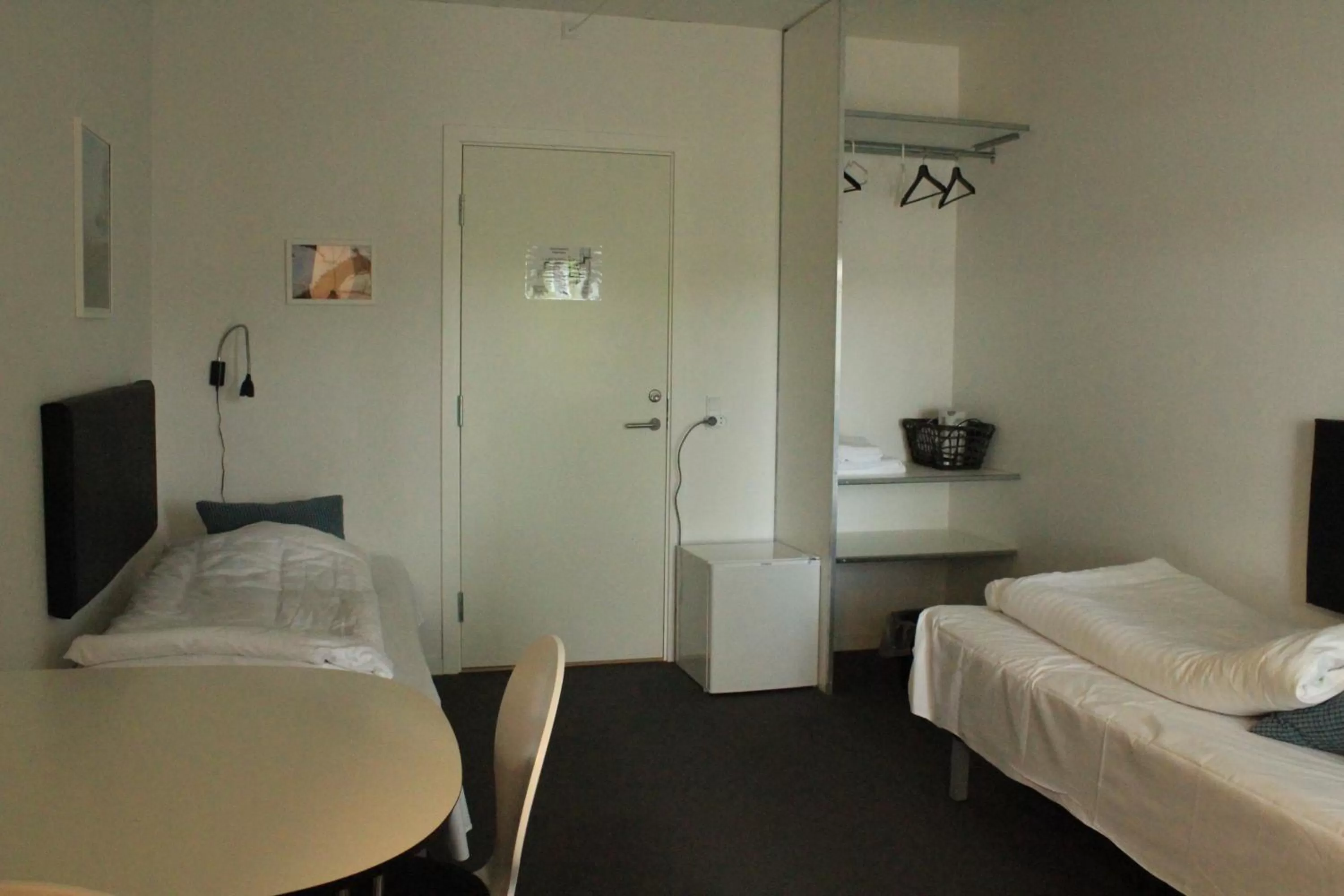 Bedroom, Bed in Motel Poppelvej