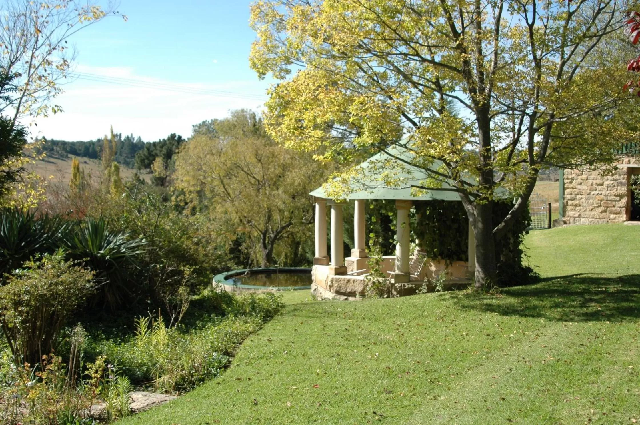 Garden in La Motte B&B