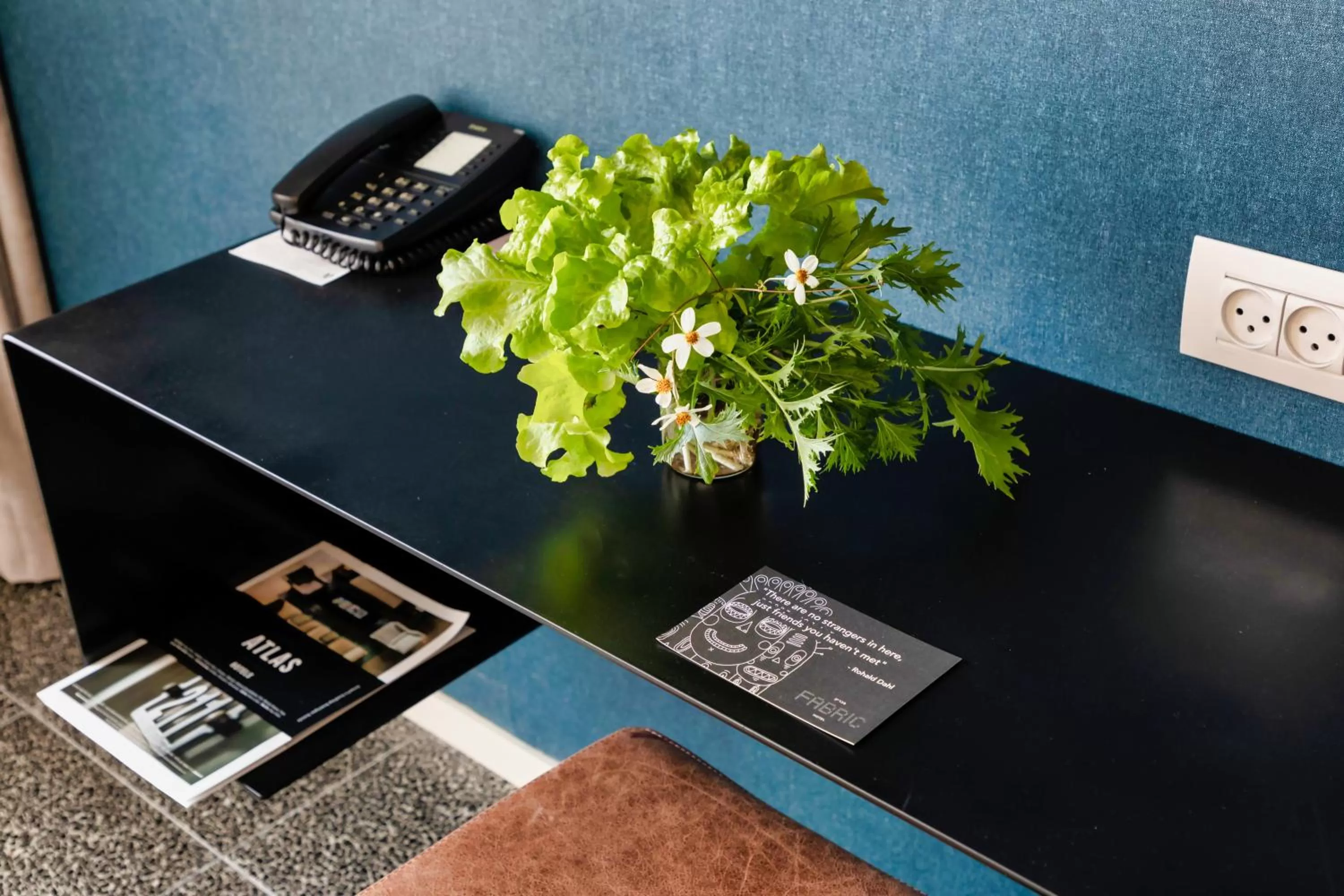 Decorative detail in Fabric Hotel - an Atlas Boutique Hotel