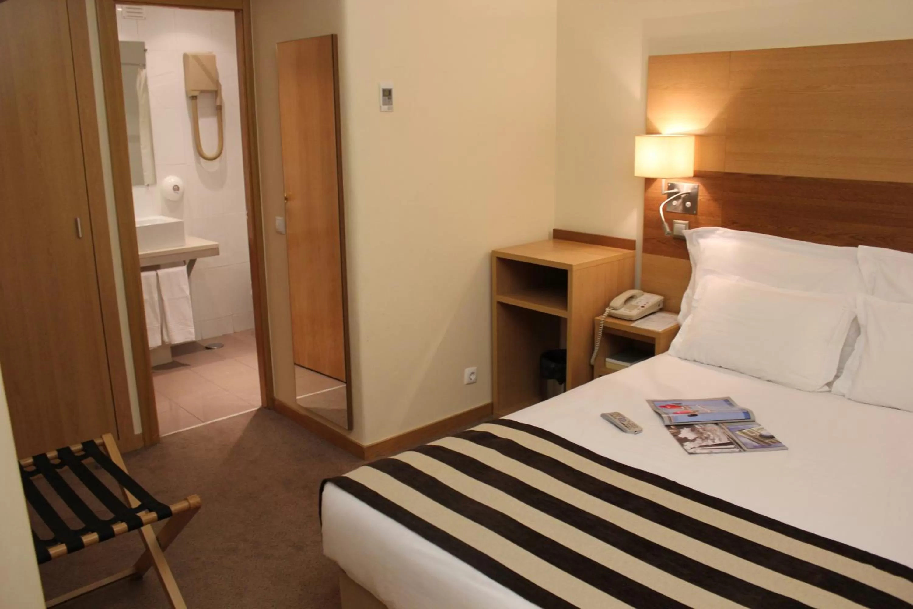 Bed in Hotel Principe Lisboa