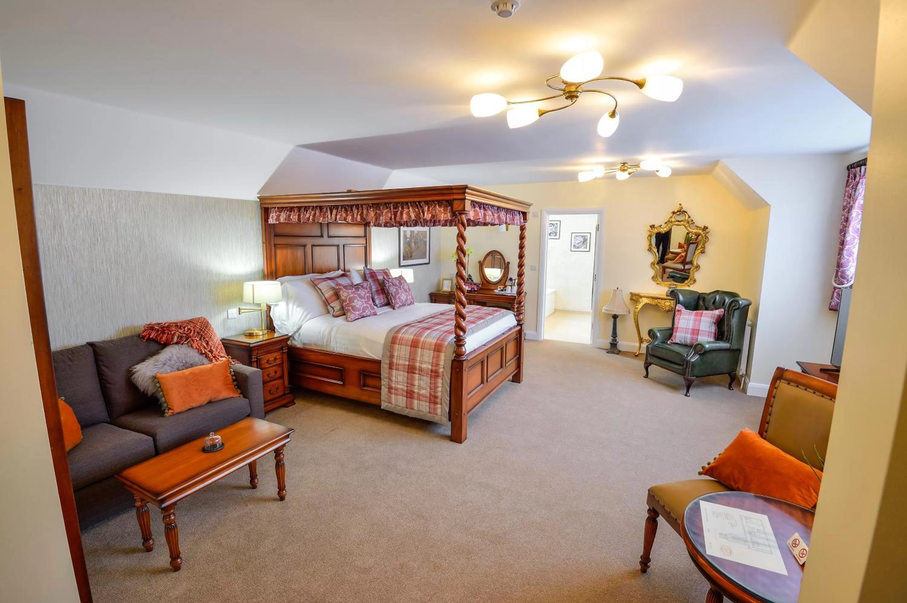 Bedroom, Bed in The Coach and Horses