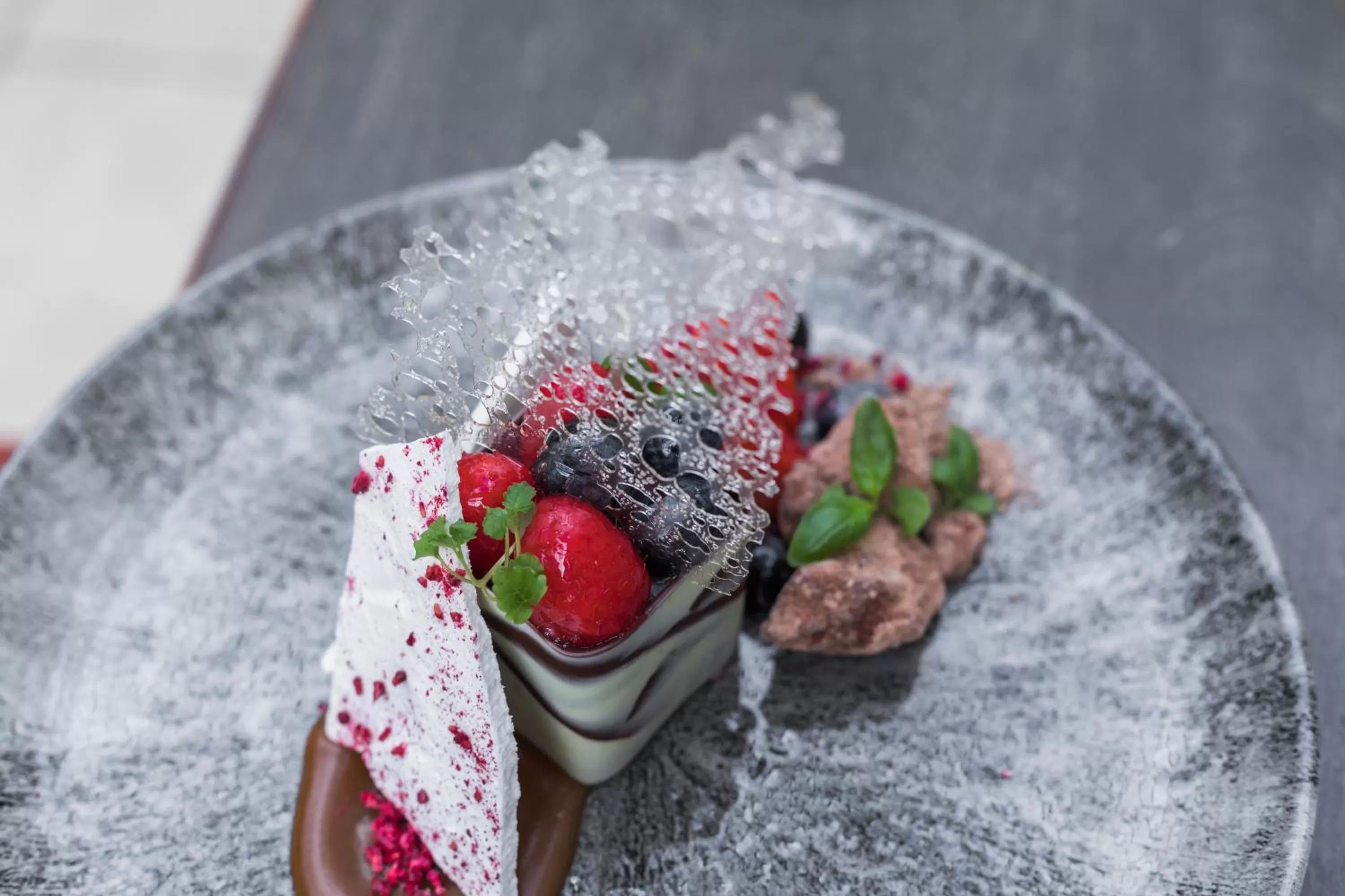 Food close-up in Coombe Abbey Hotel