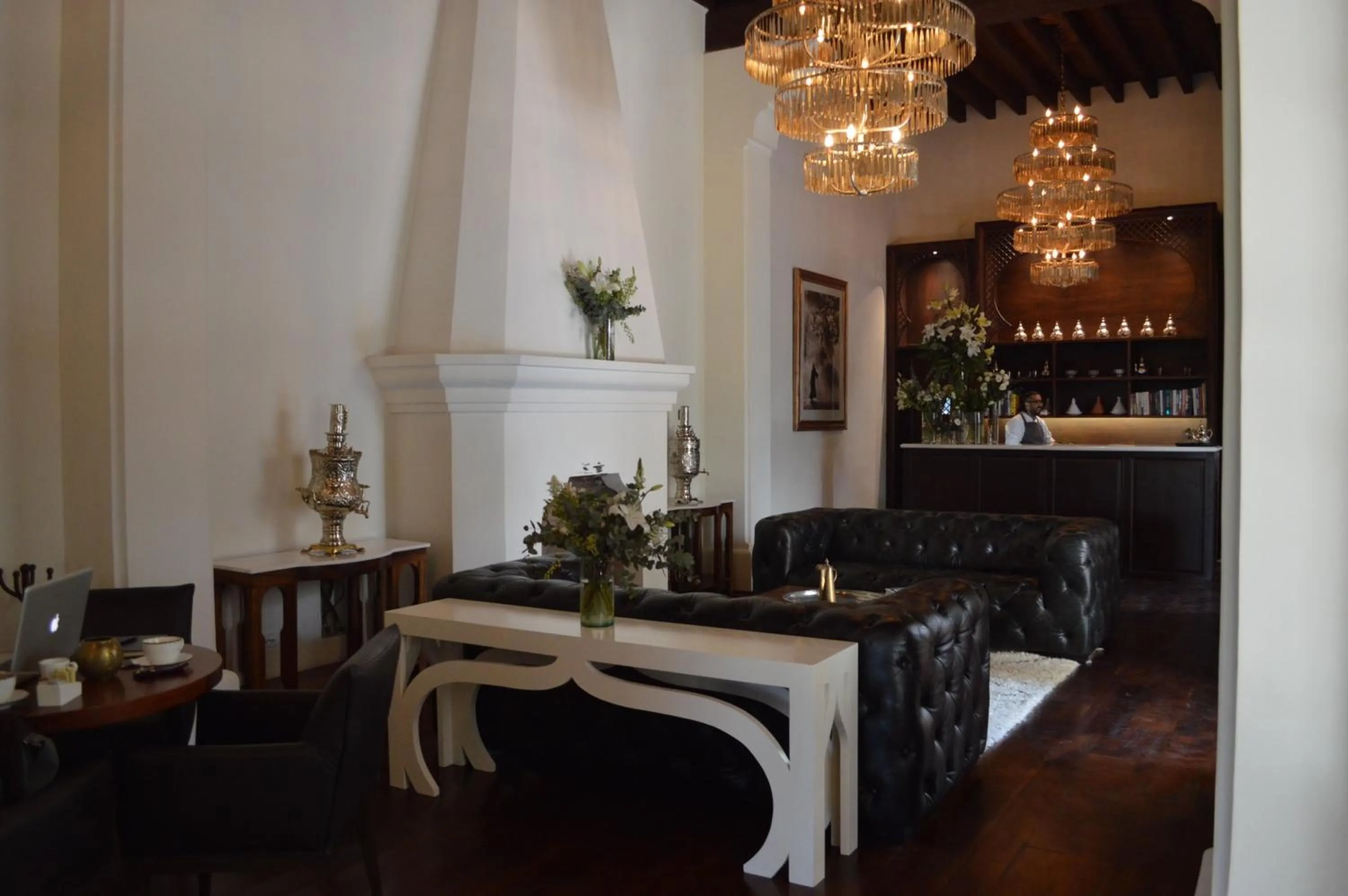 Lobby or reception in Hotel Casa Blanca 7