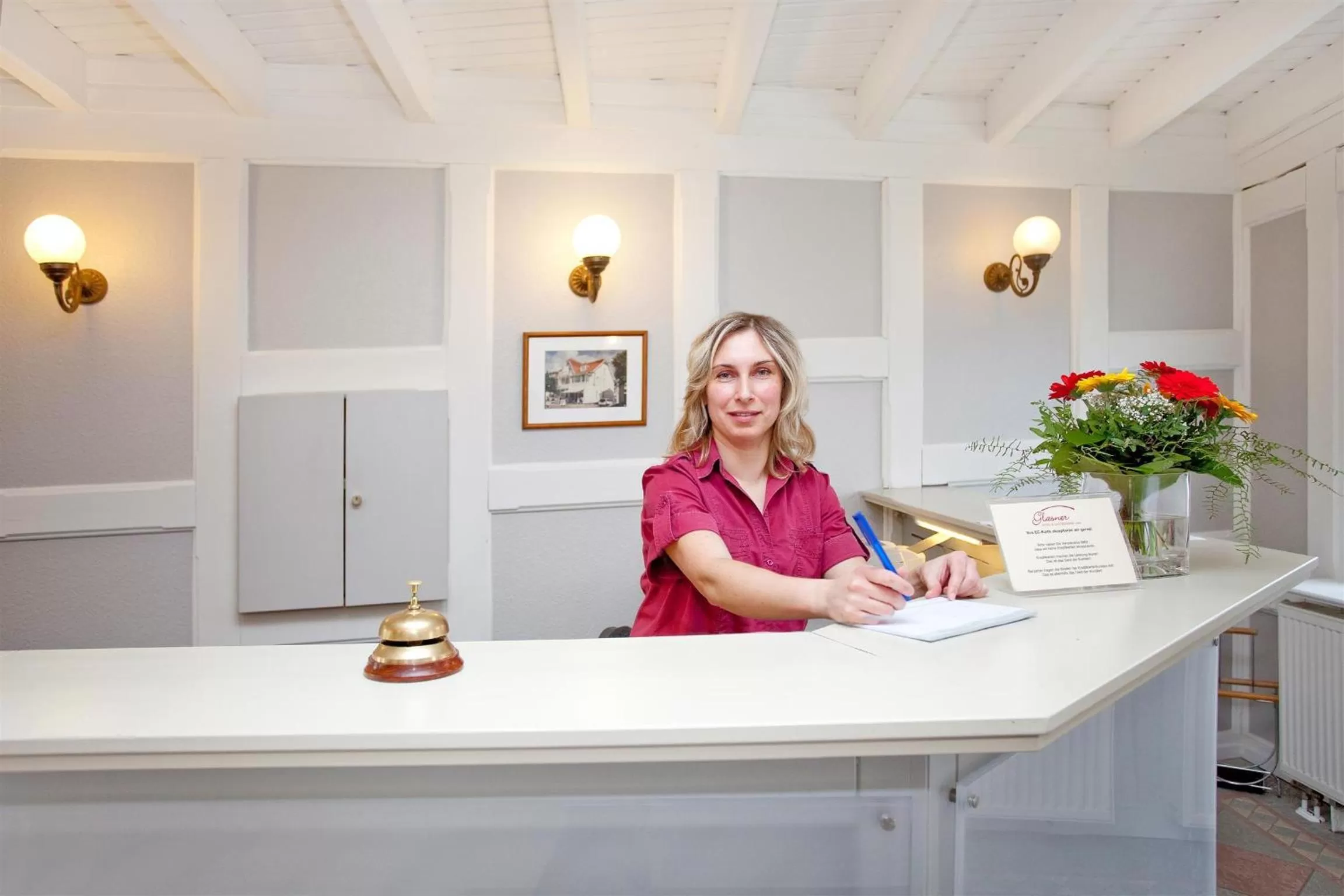 Lobby or reception, Lobby/Reception in Hotel Garni Getreuer Eckart