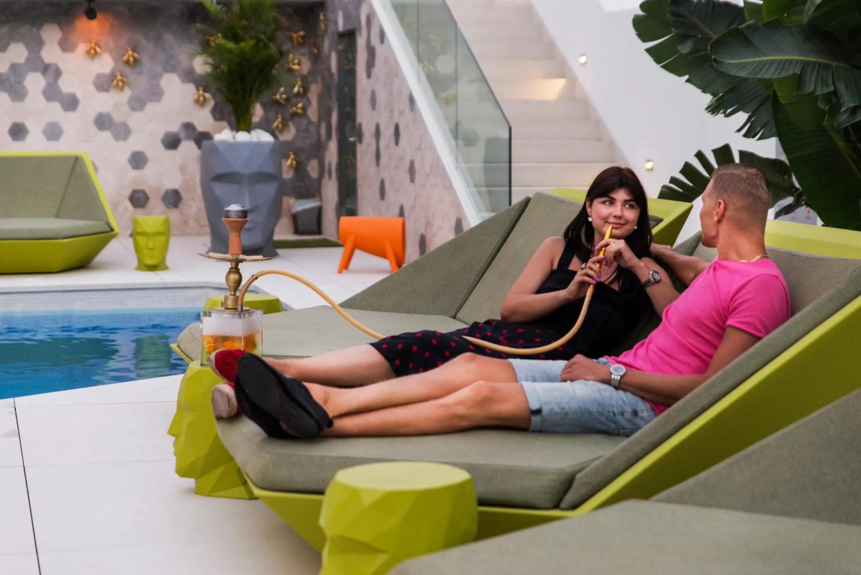 Swimming pool in Essence Hotel Boutique