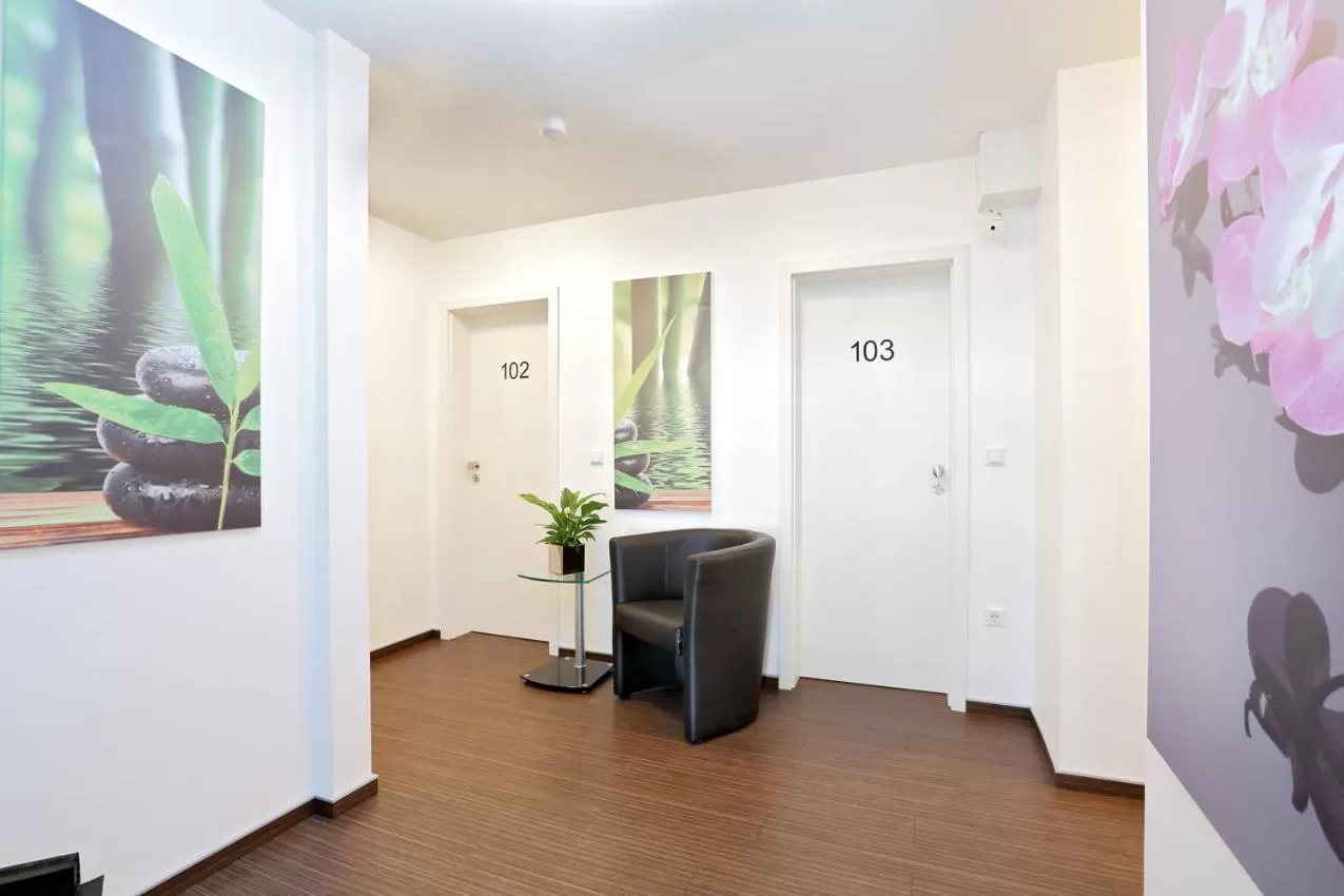 Decorative detail in Pension Arkade Heilbronn