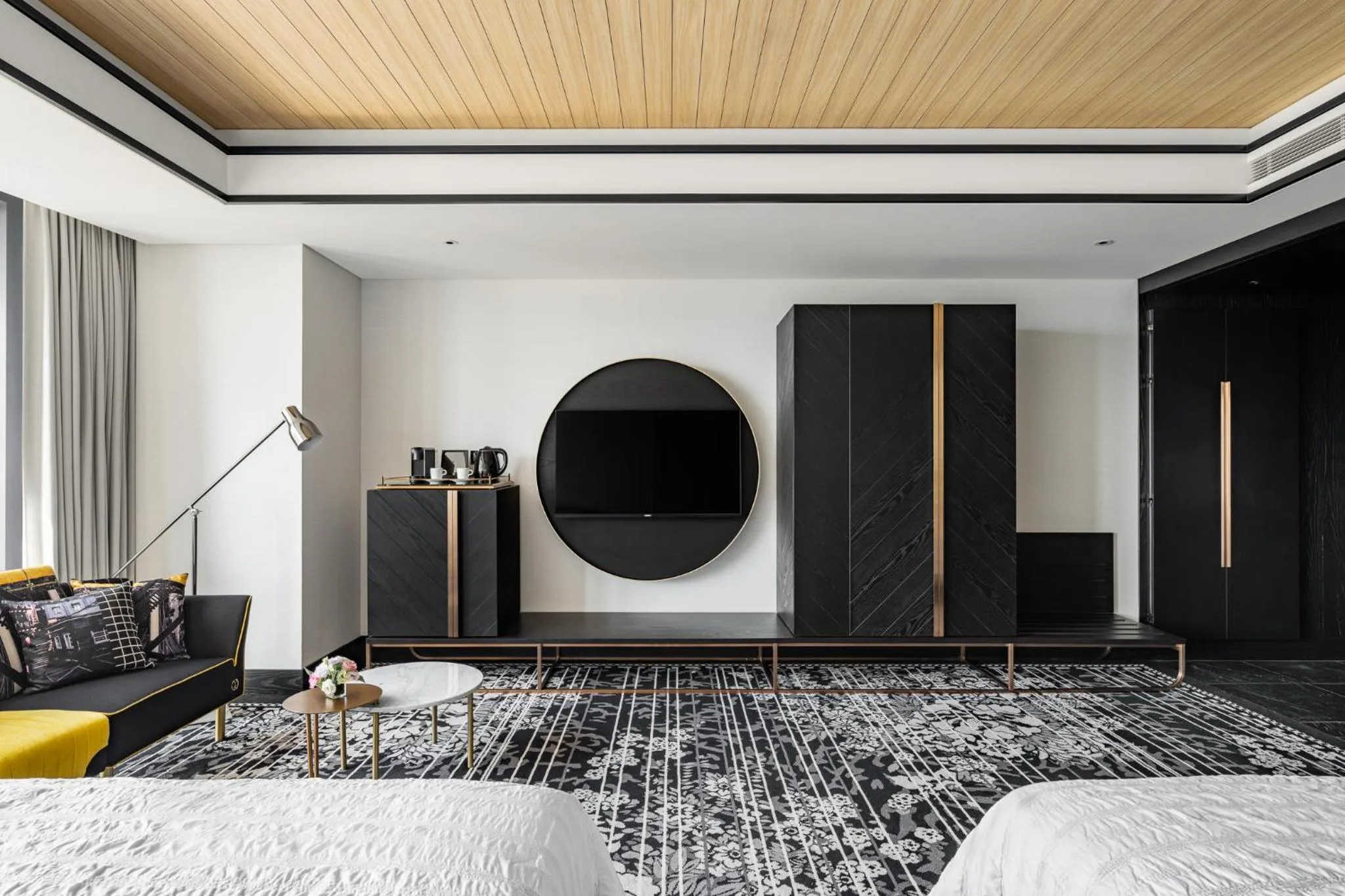 Bed in Le Meridien Taichung