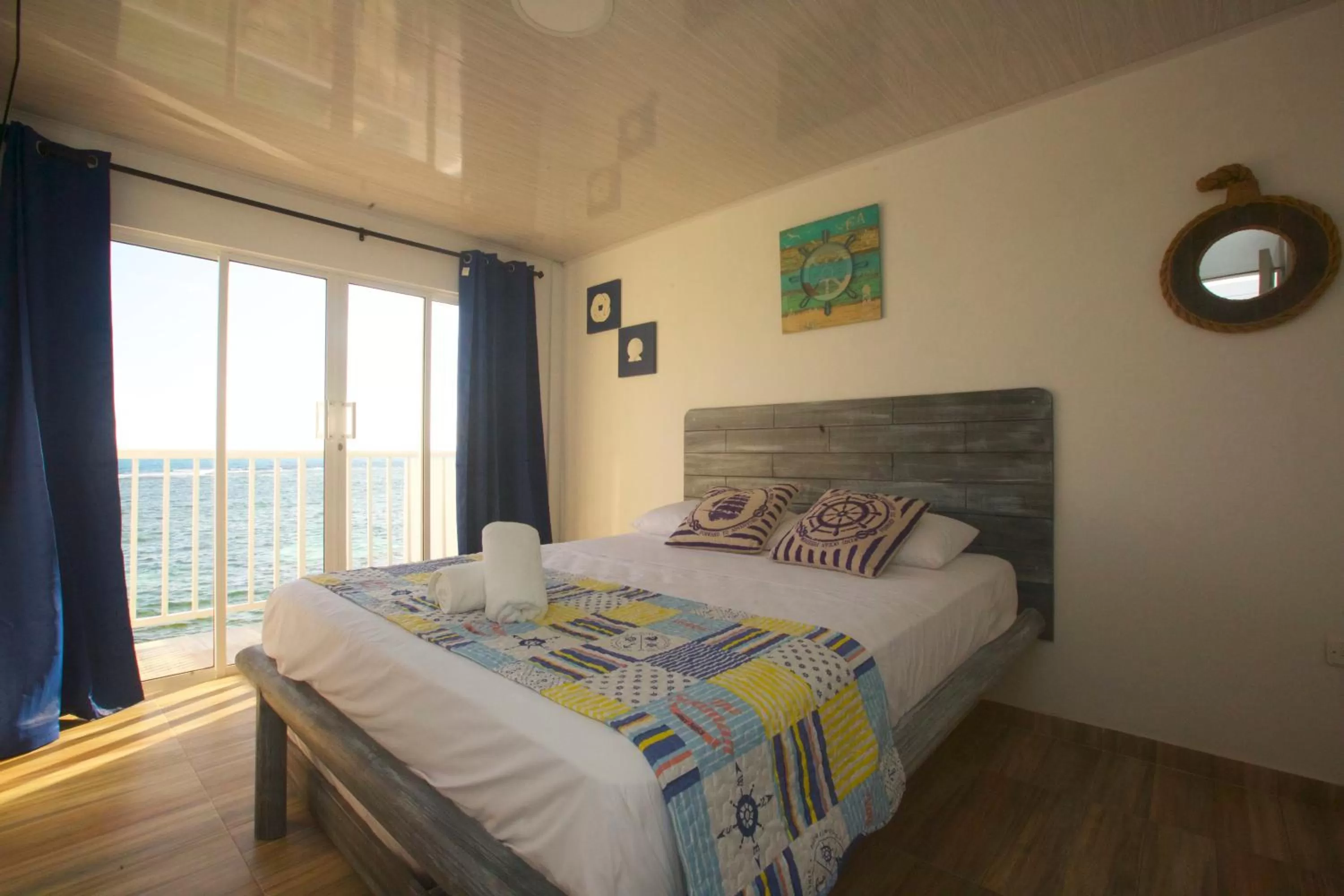 Bed in Hotel Nauticus