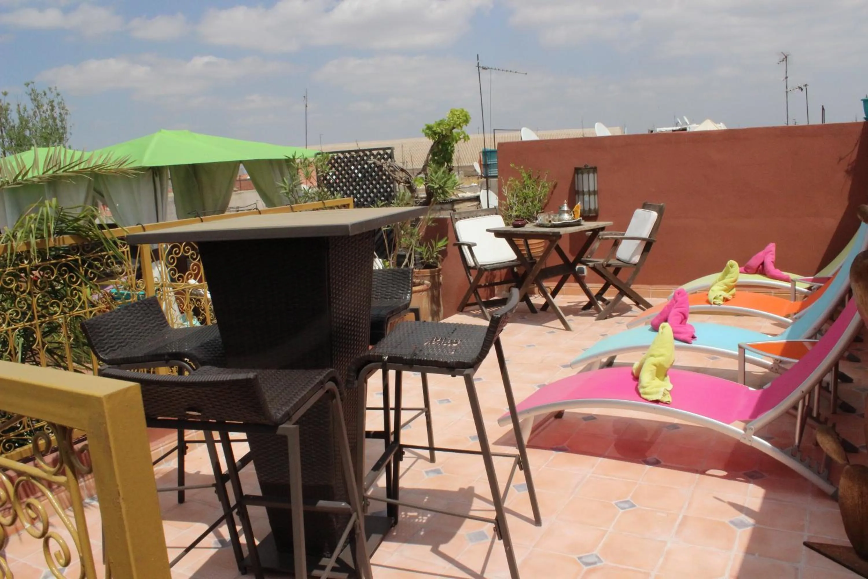 Solarium in Riad Eloise