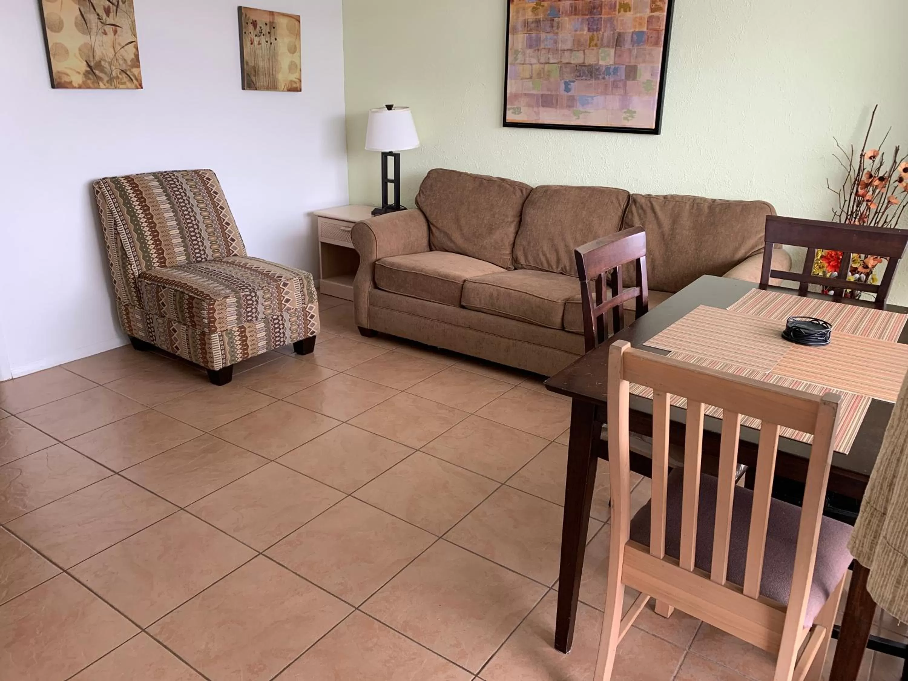 Seating Area in Cara Mara Resort