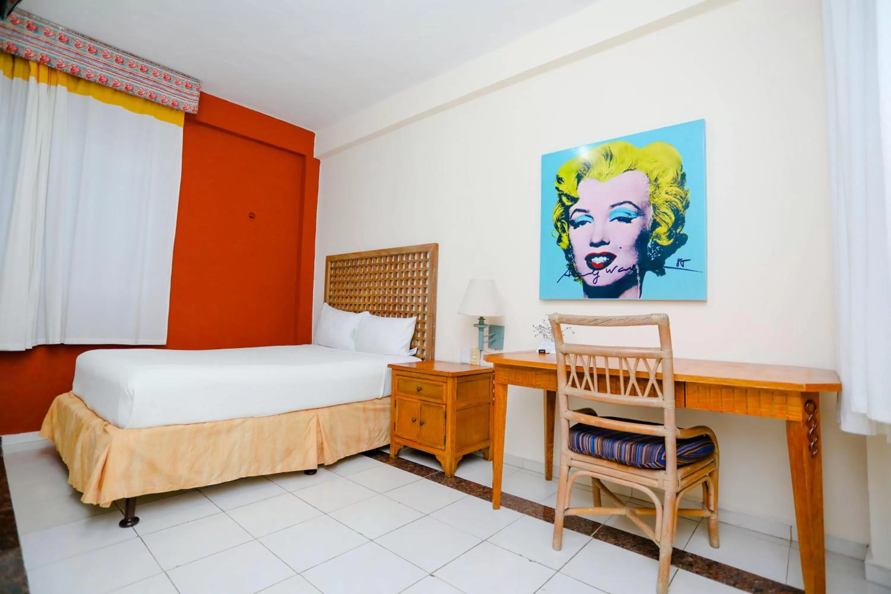 Bed in Hotel Santa Maria