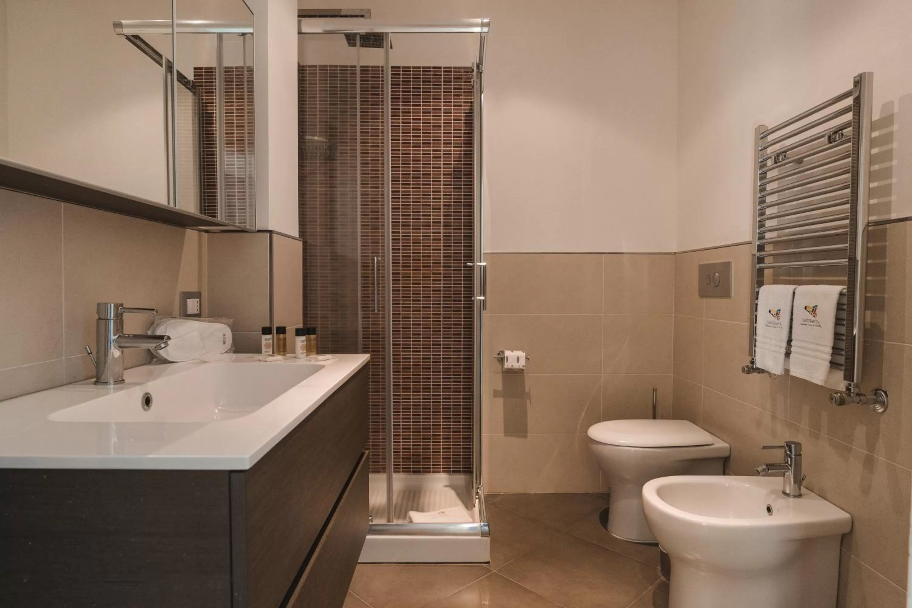 Bathroom in Sicilia's Art Hotel & Spa