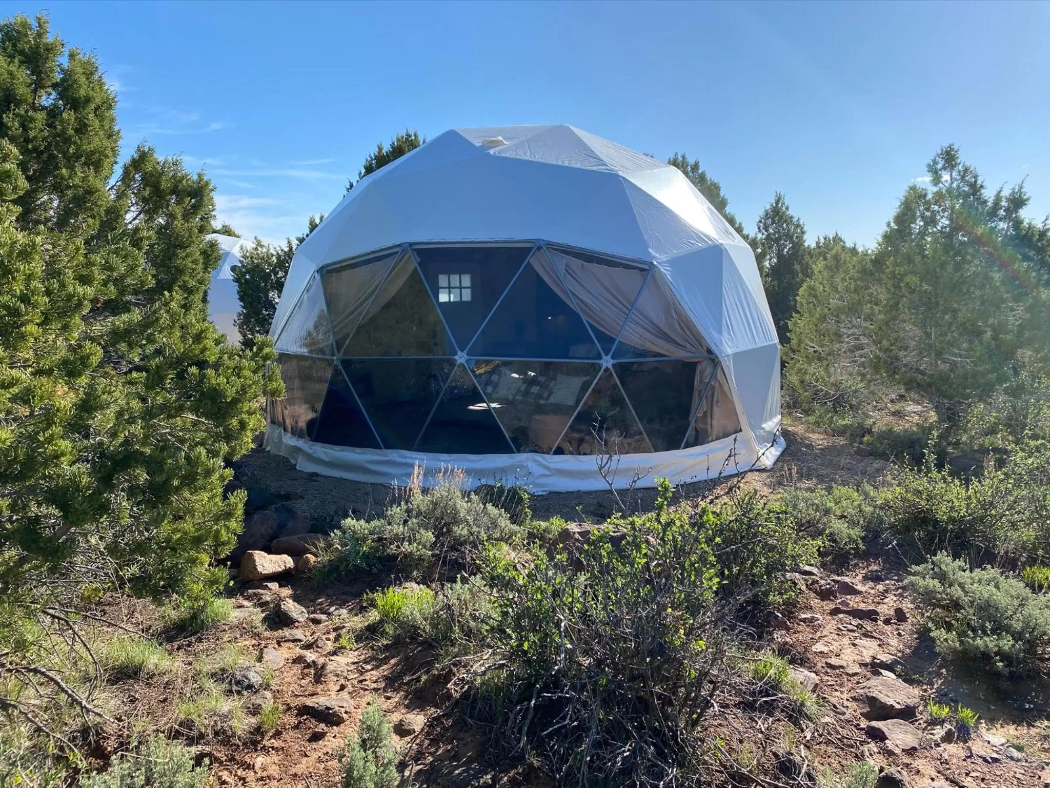 Garden view in Blue Mountain Domes - The WOW Experience