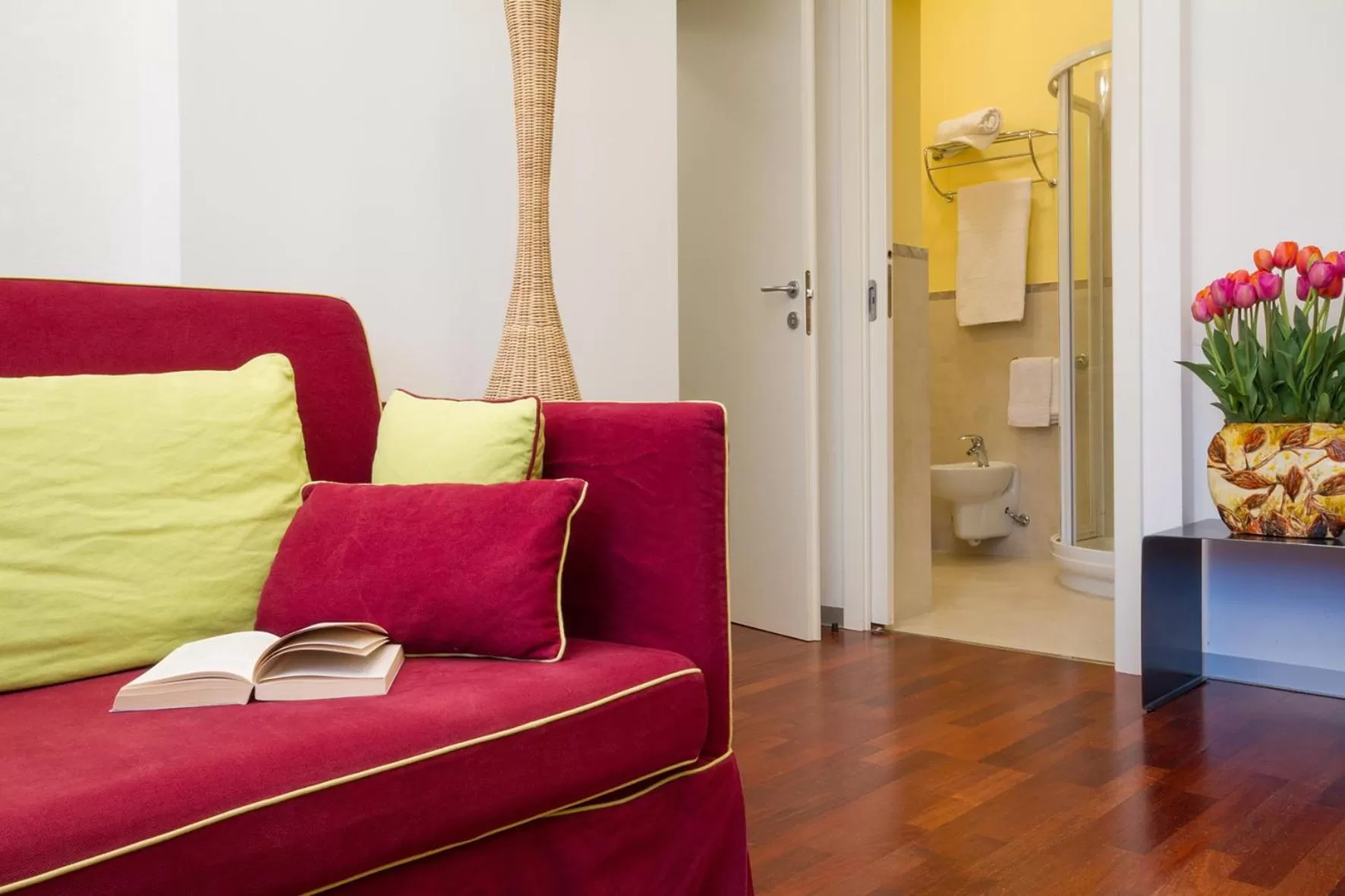 Seating area in Casa Stucky