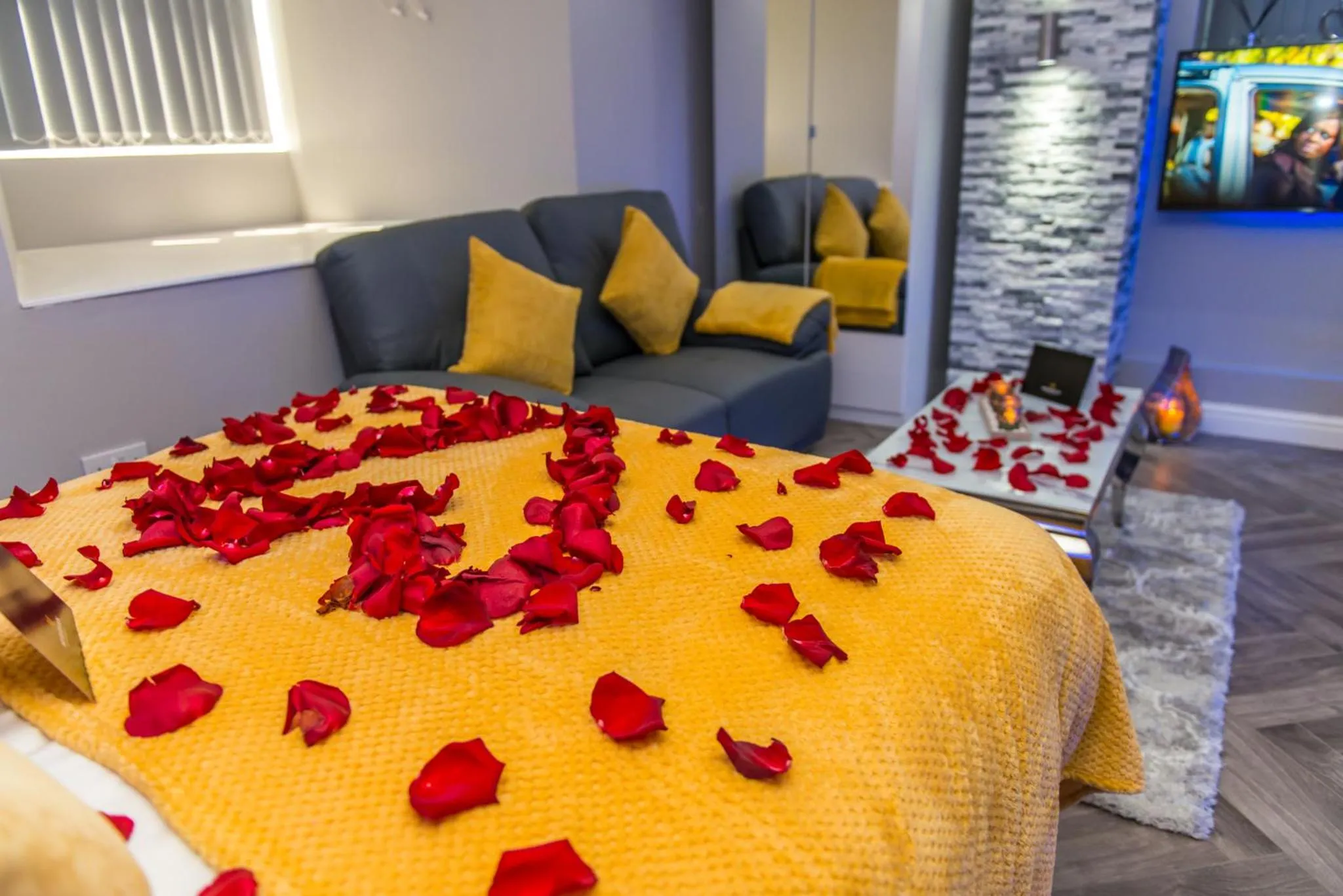 Bed in Meridian Serviced Apartments